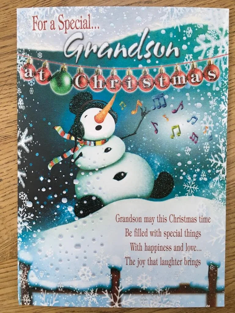Grandson 2025 christmas cards
