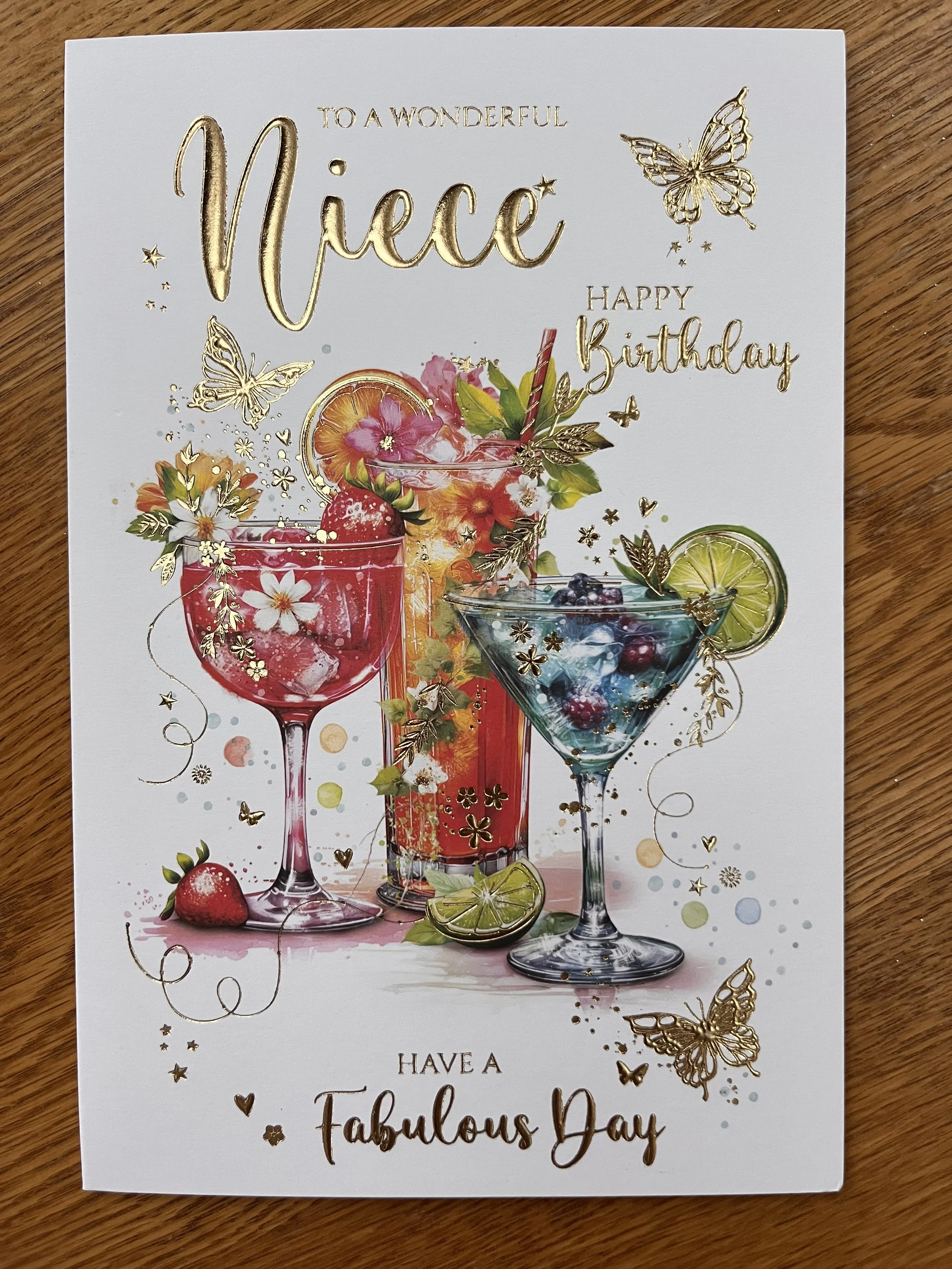 Niece birthday card