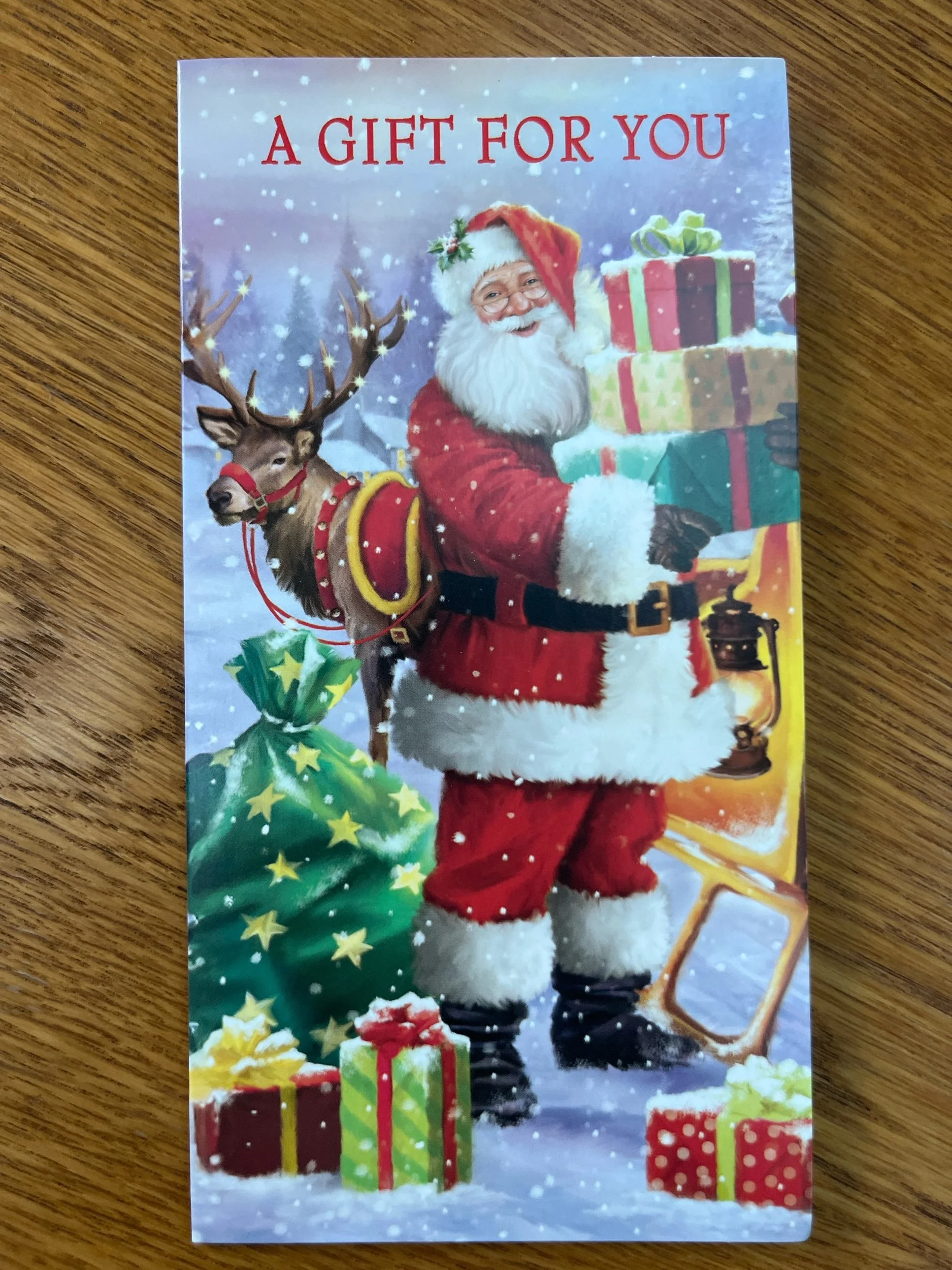 christmas Money Wallet