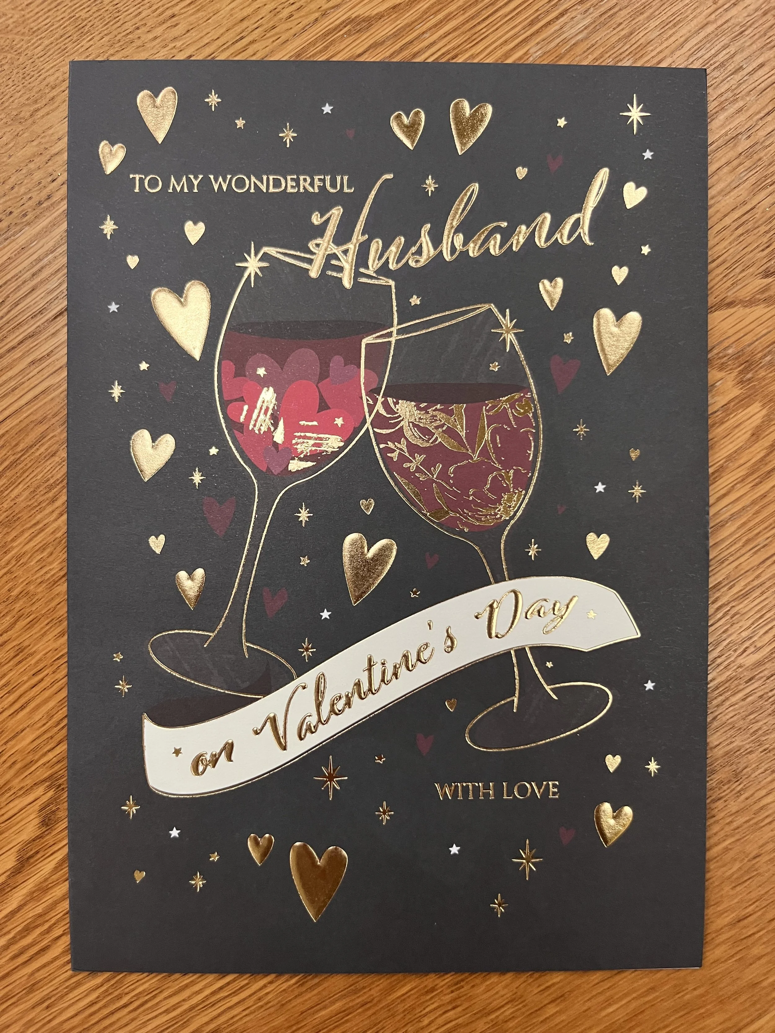 Husband Valentine’s day  card
