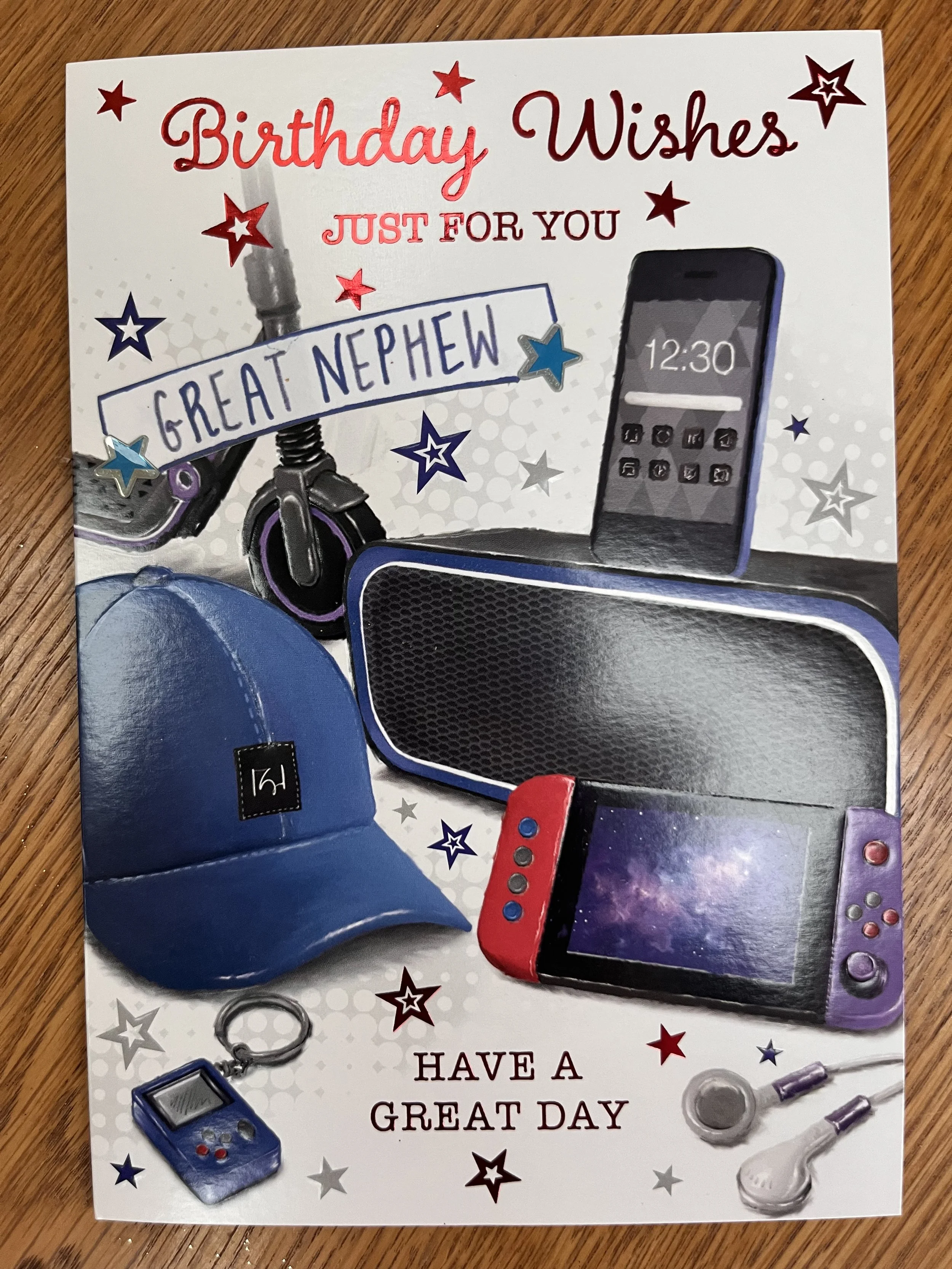 Great Nephew Birthday card