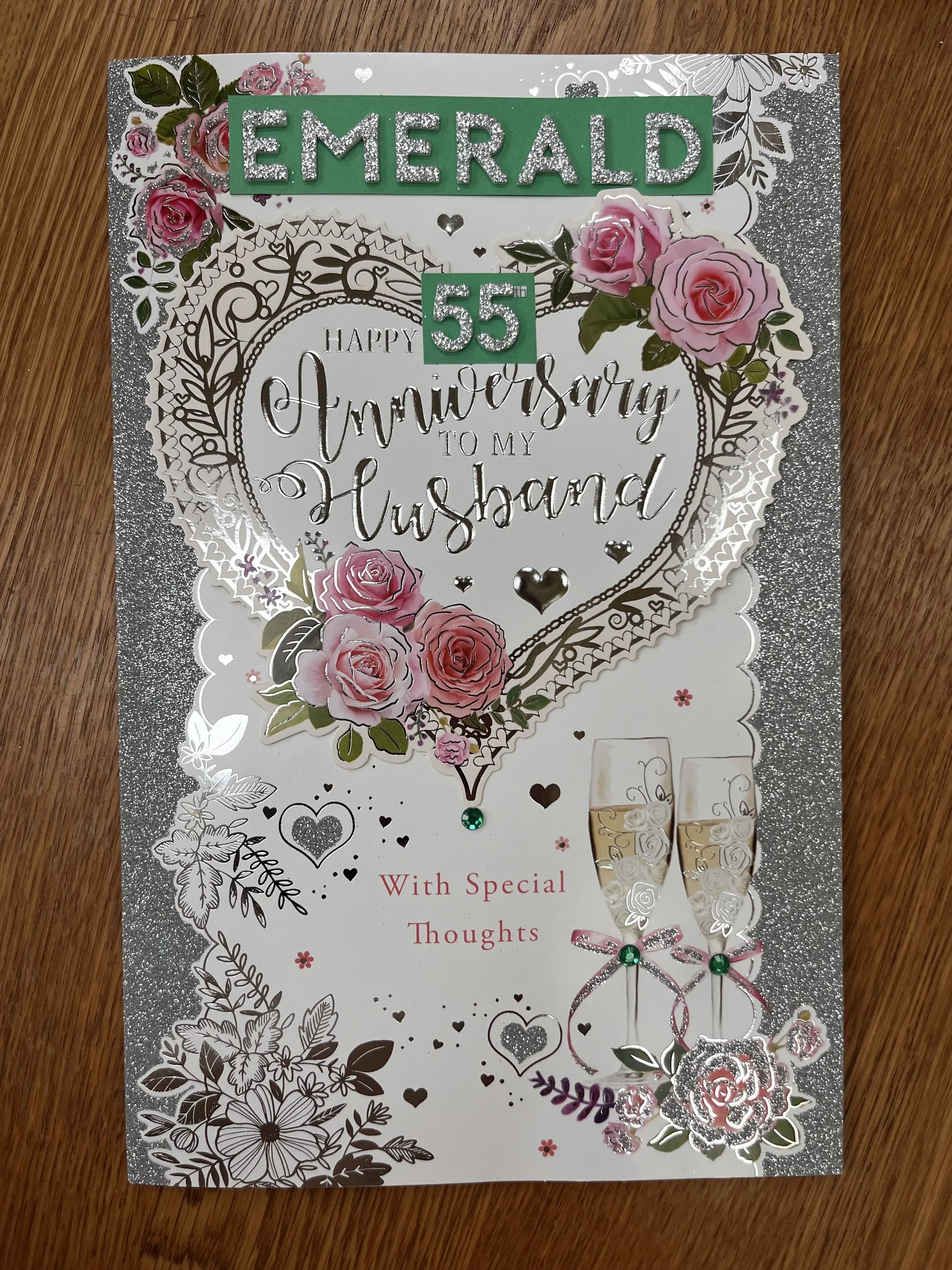 Extra Special Husband 55th Anniversary  card
