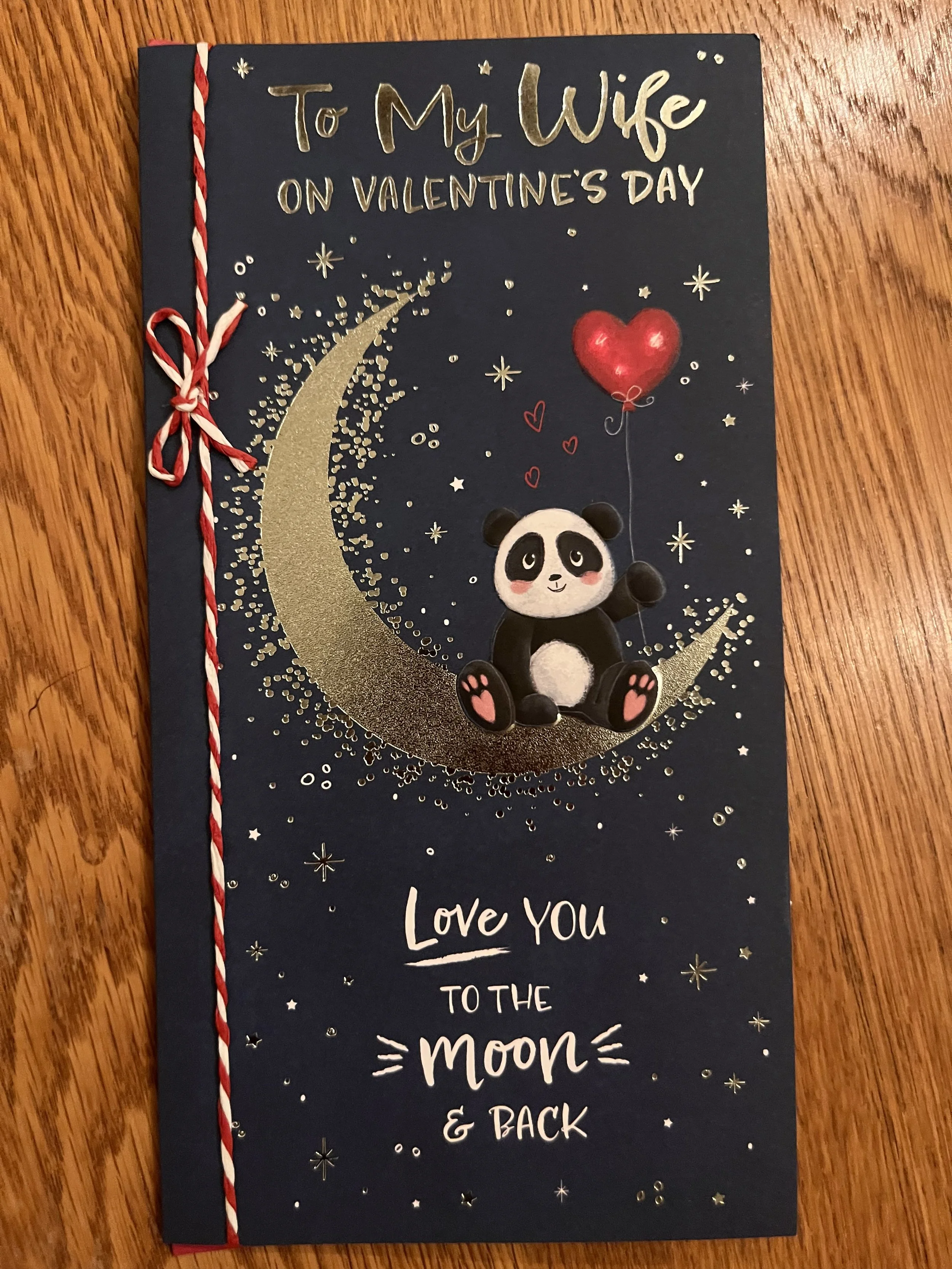 Wife Valentines Day card