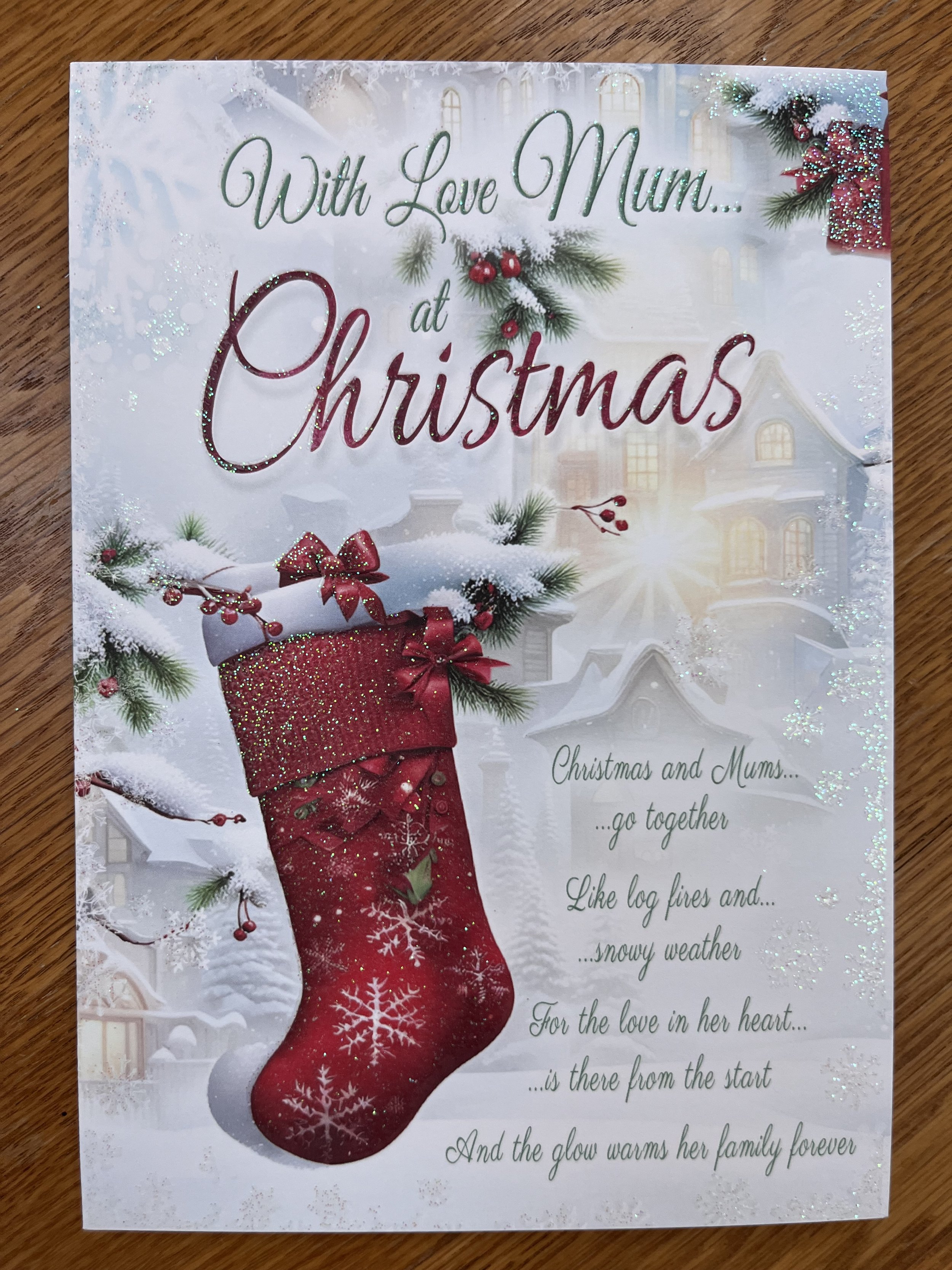 Mum Christmas Card