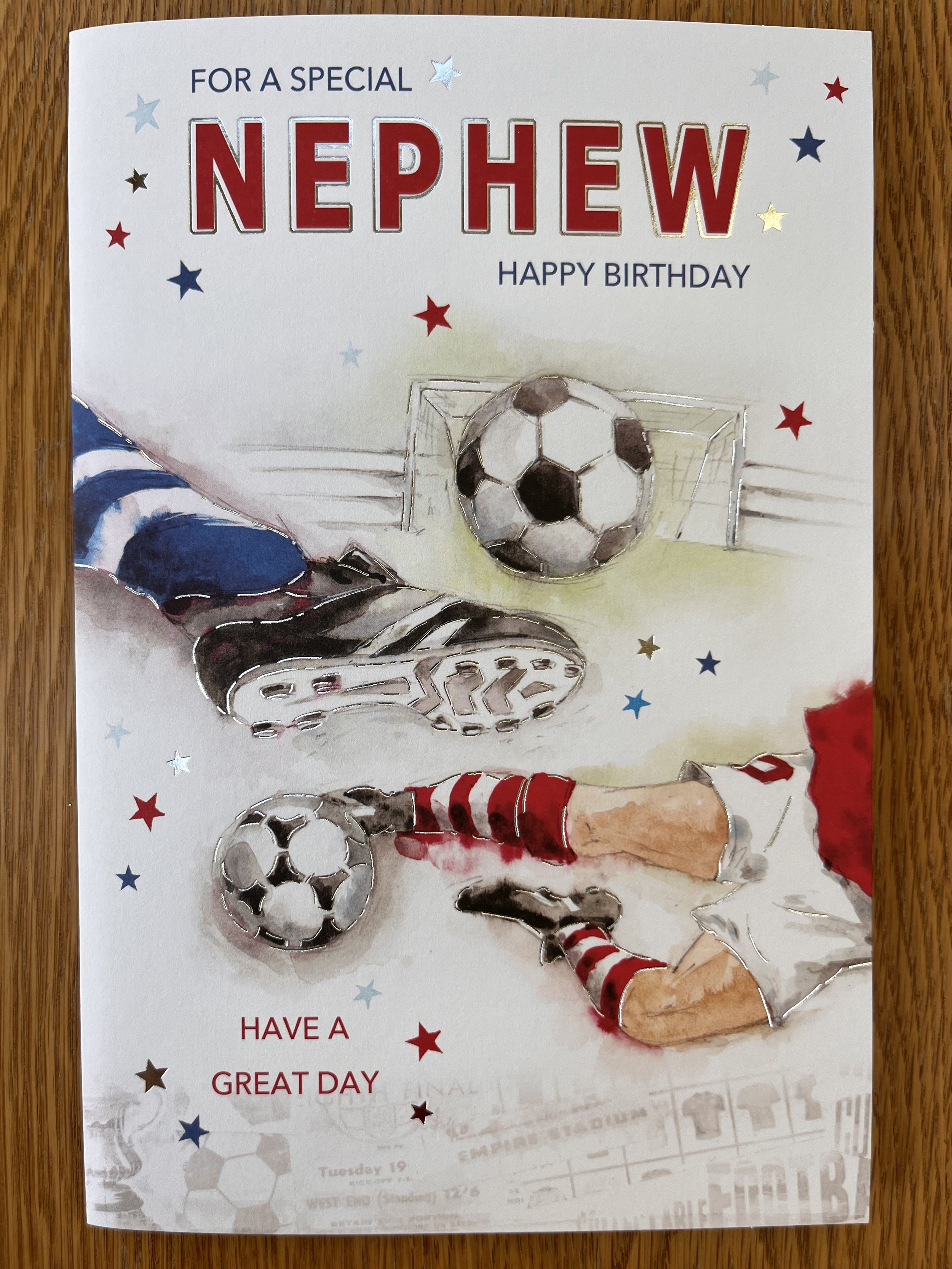 Nephew birthday card
