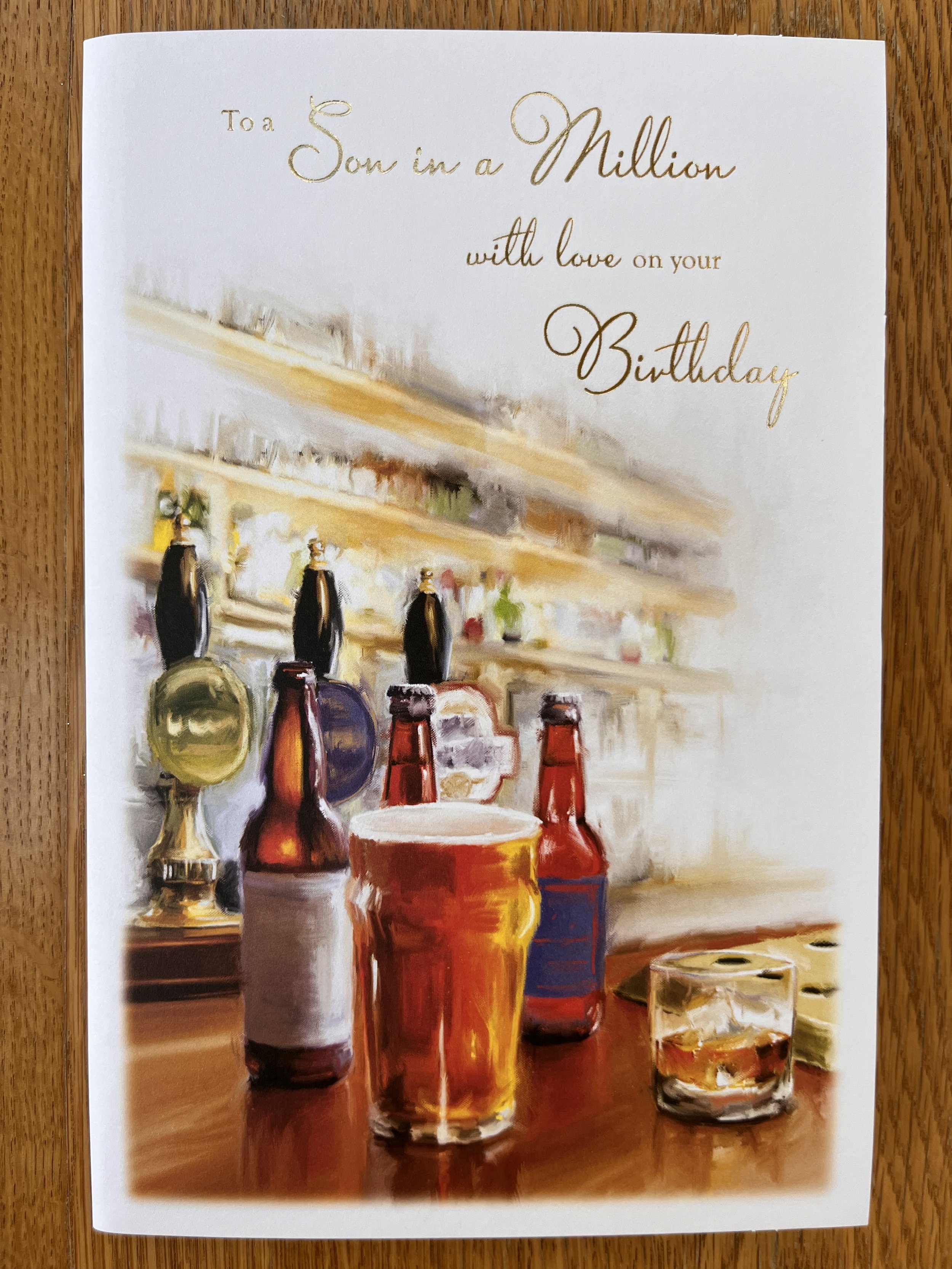 Son Birthday Card