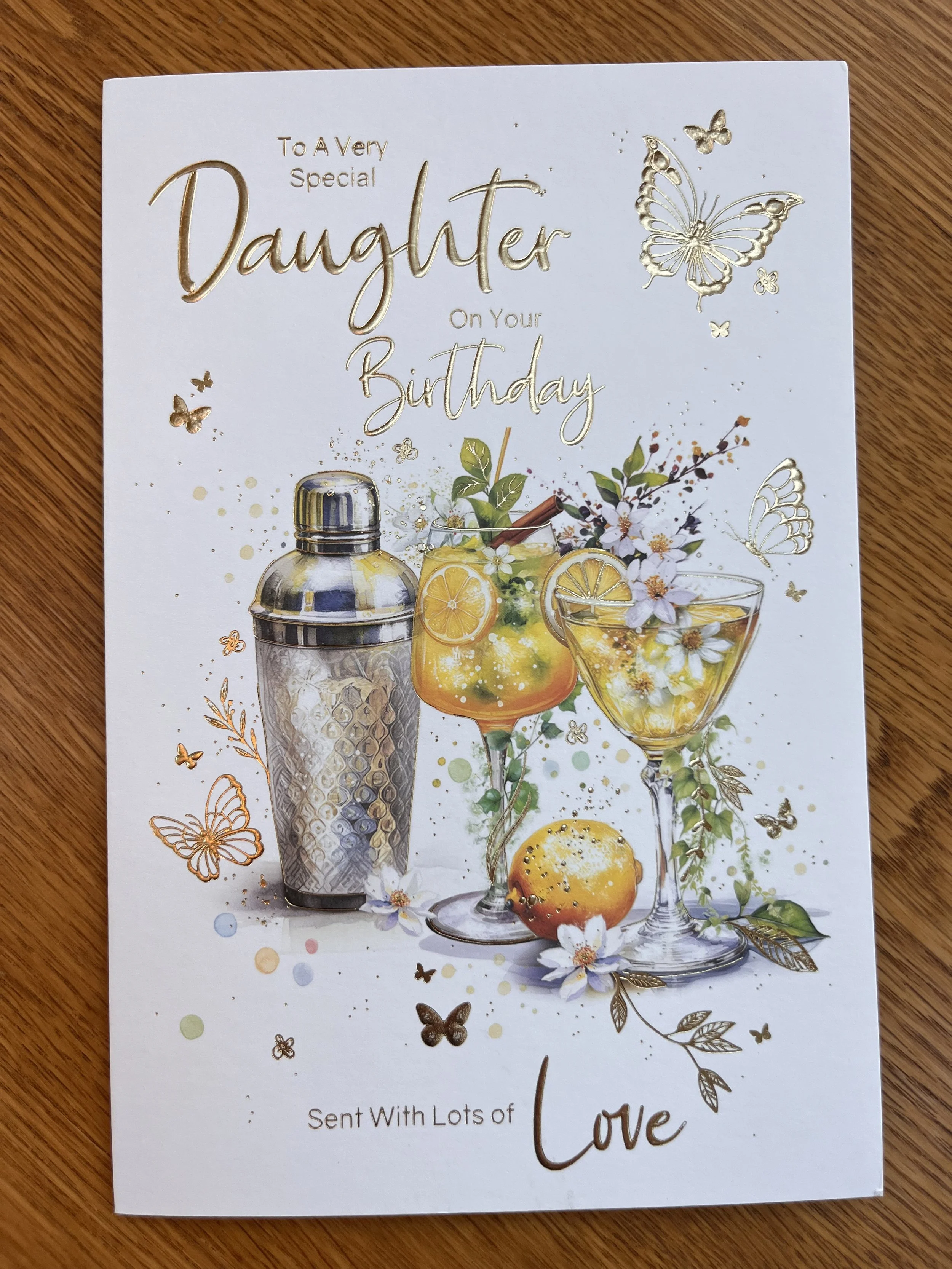 Daughter Birthday card