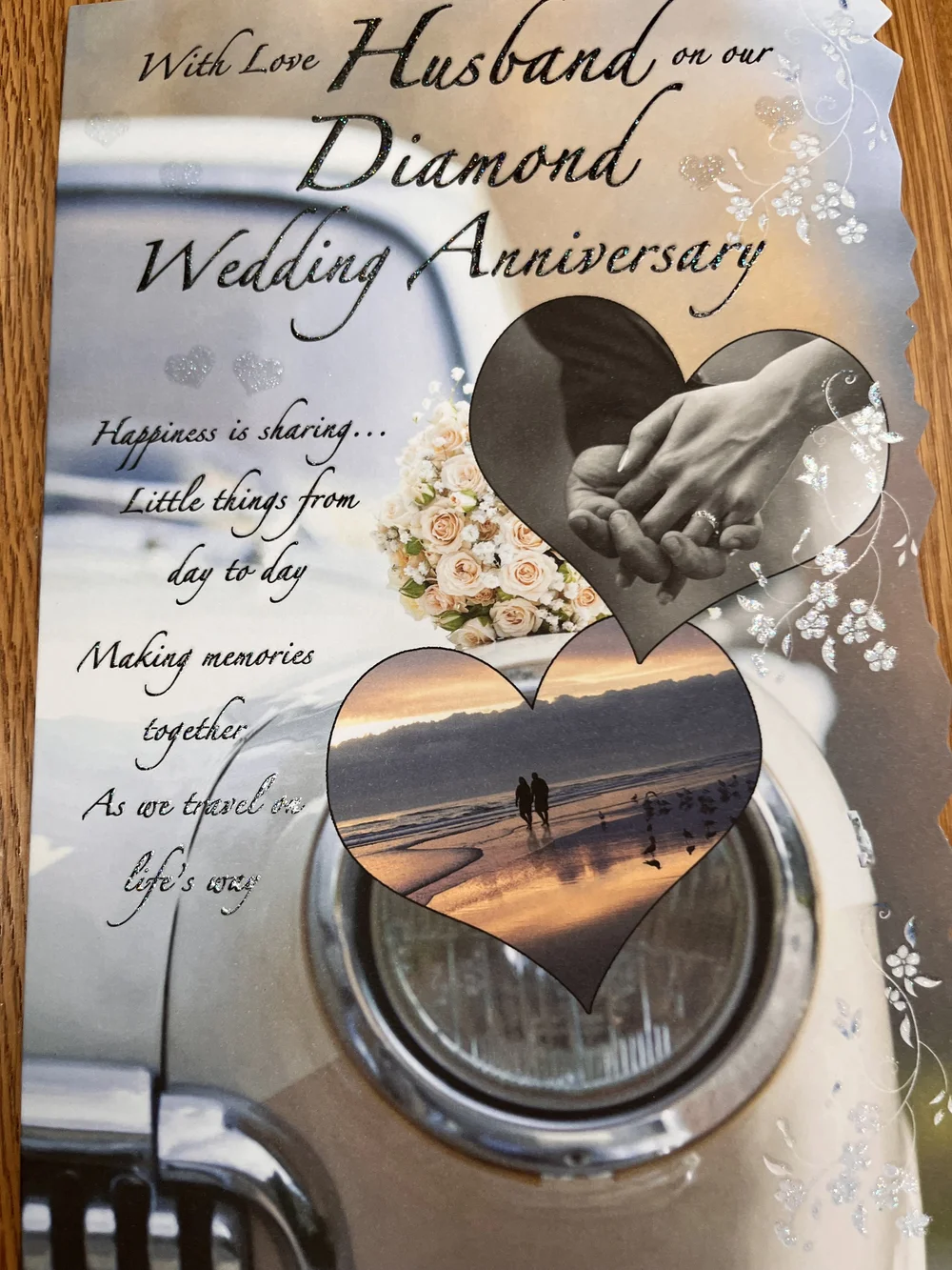 Husband Diamond Anniversary card — Special Thoughts