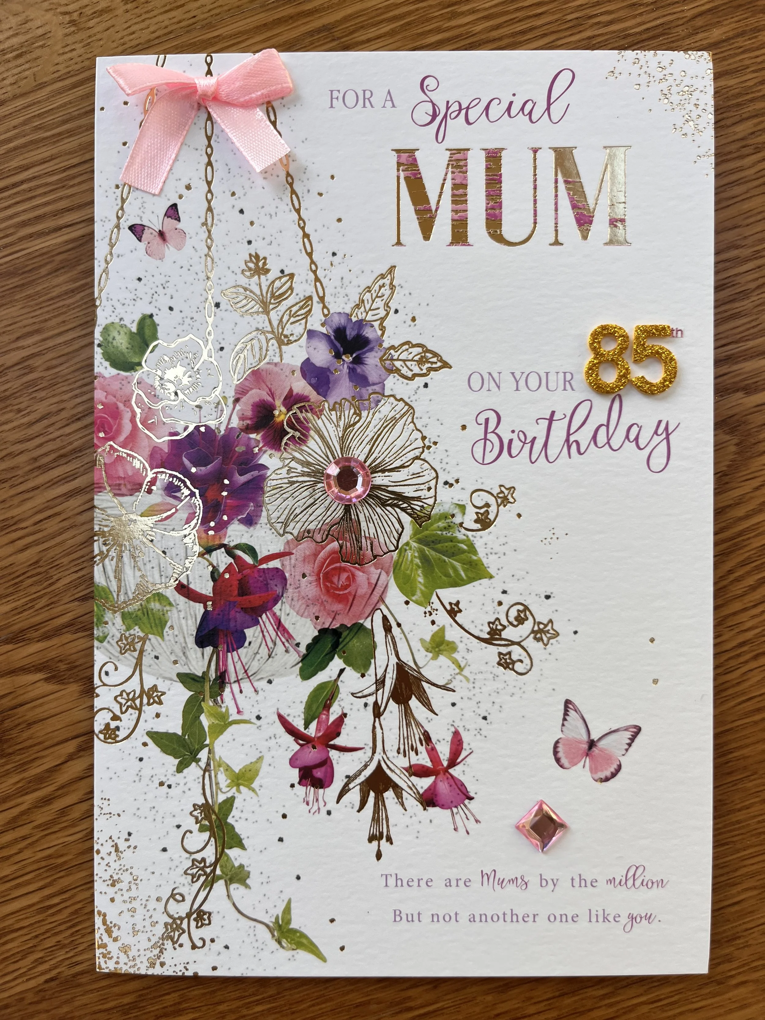 Mum 85th Birthday Card