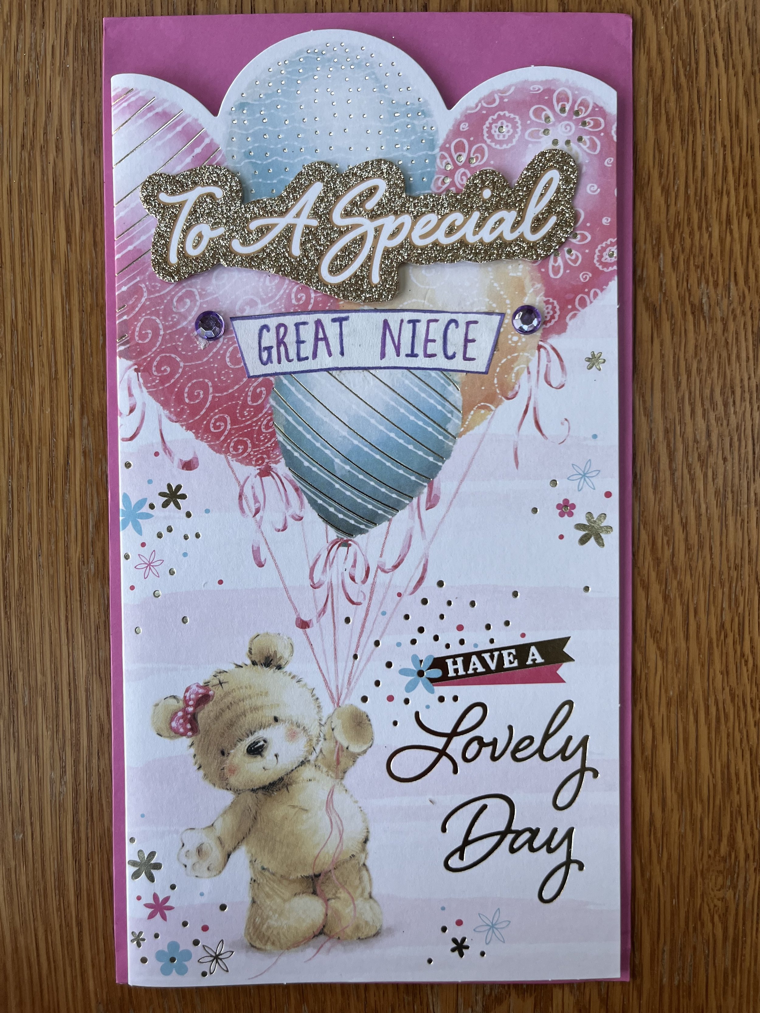Great Niece Birthday Card