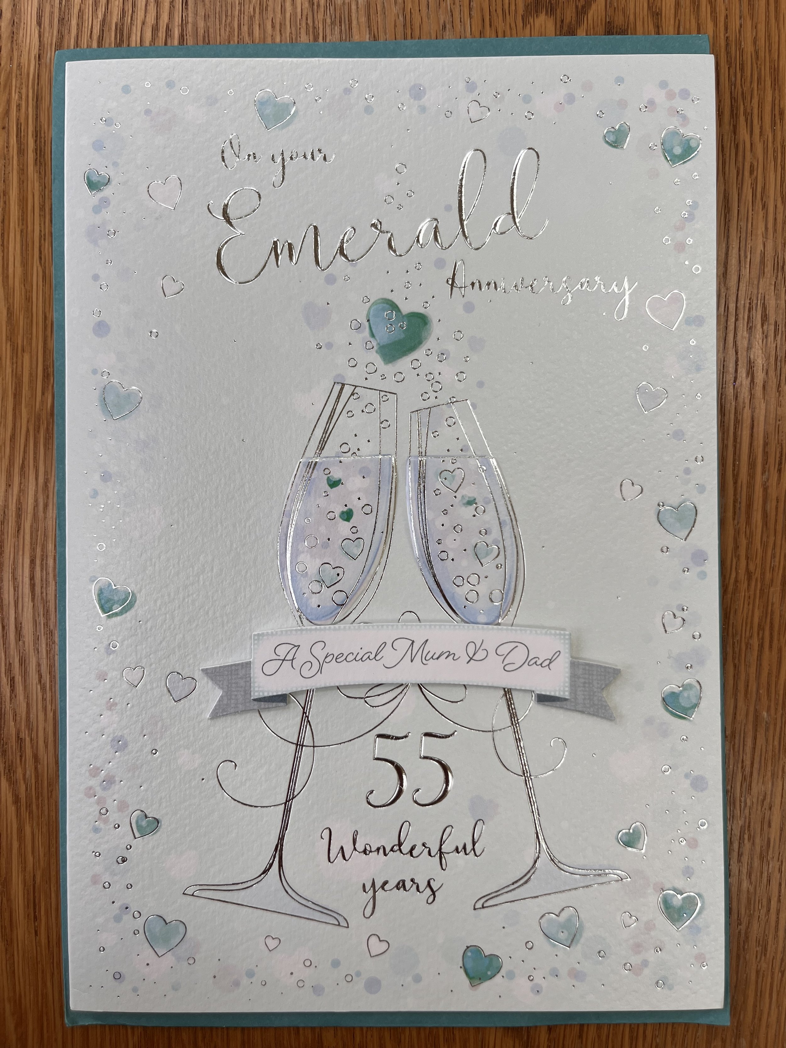 55th Anniversary Card