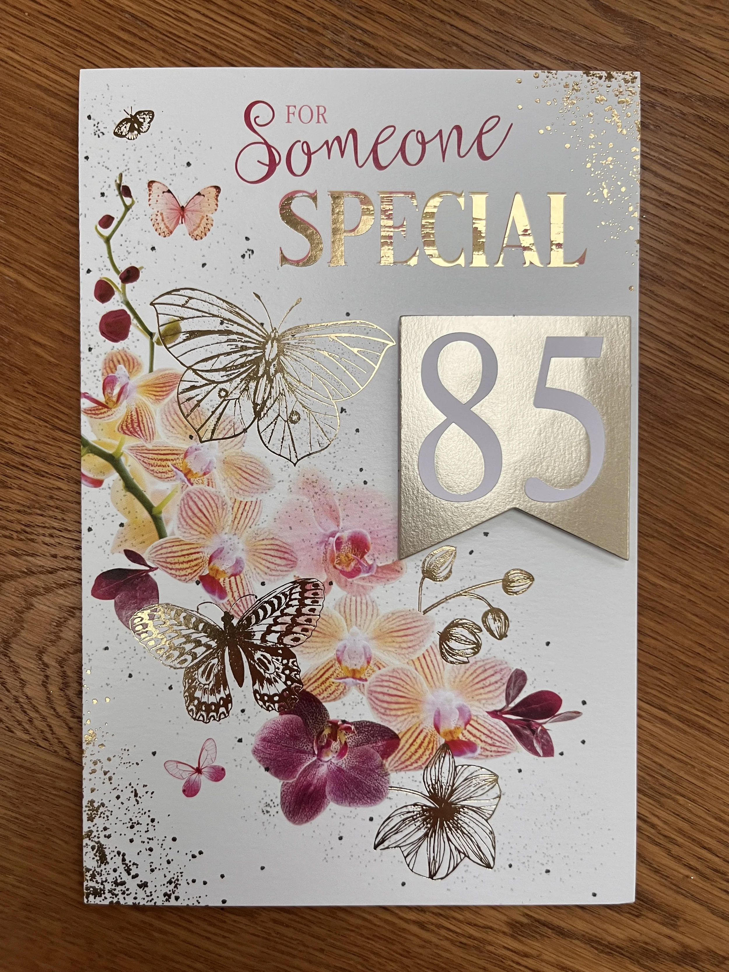 Someone Special 85th  Birthday card