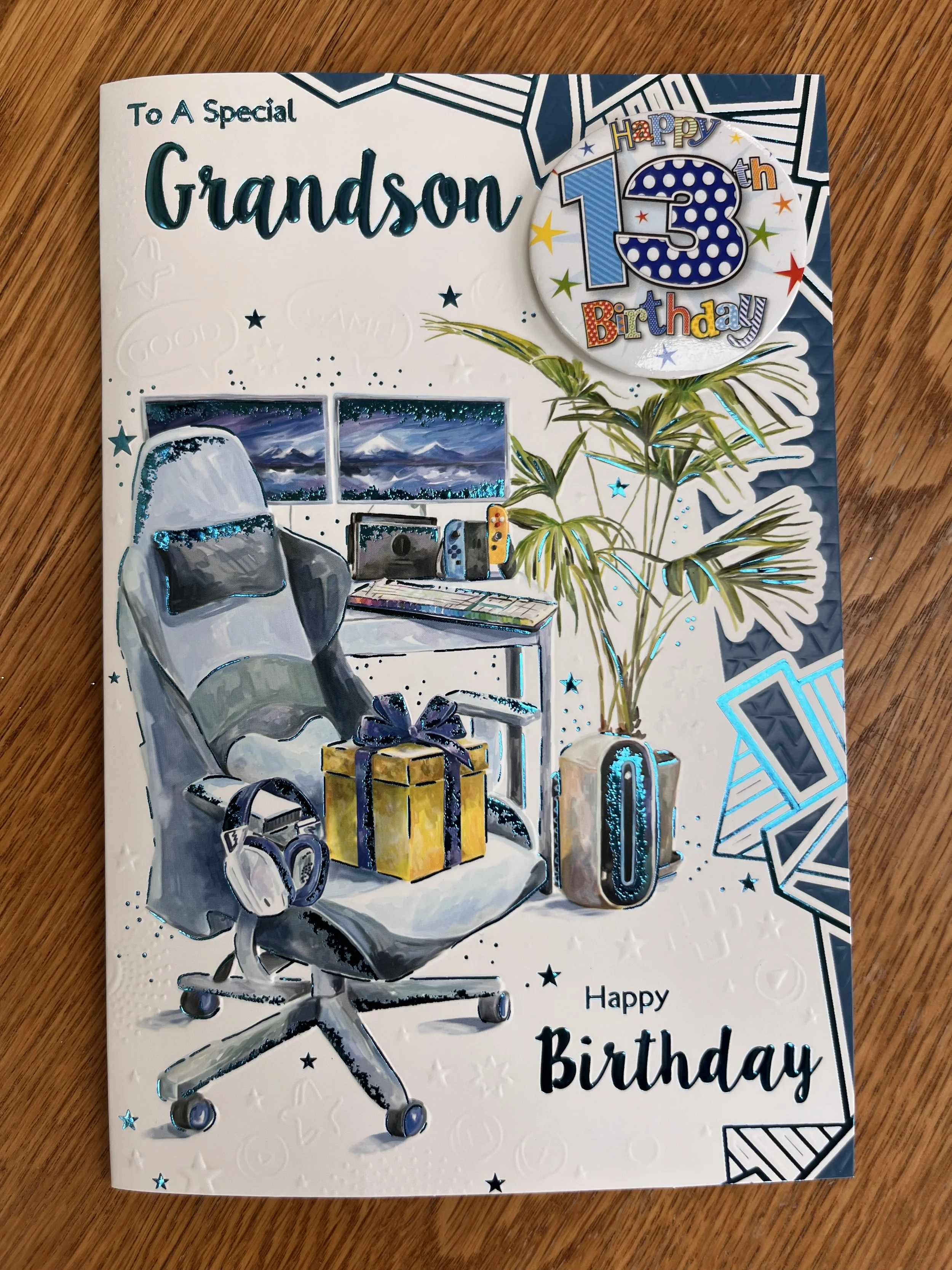 Grandson birthday card