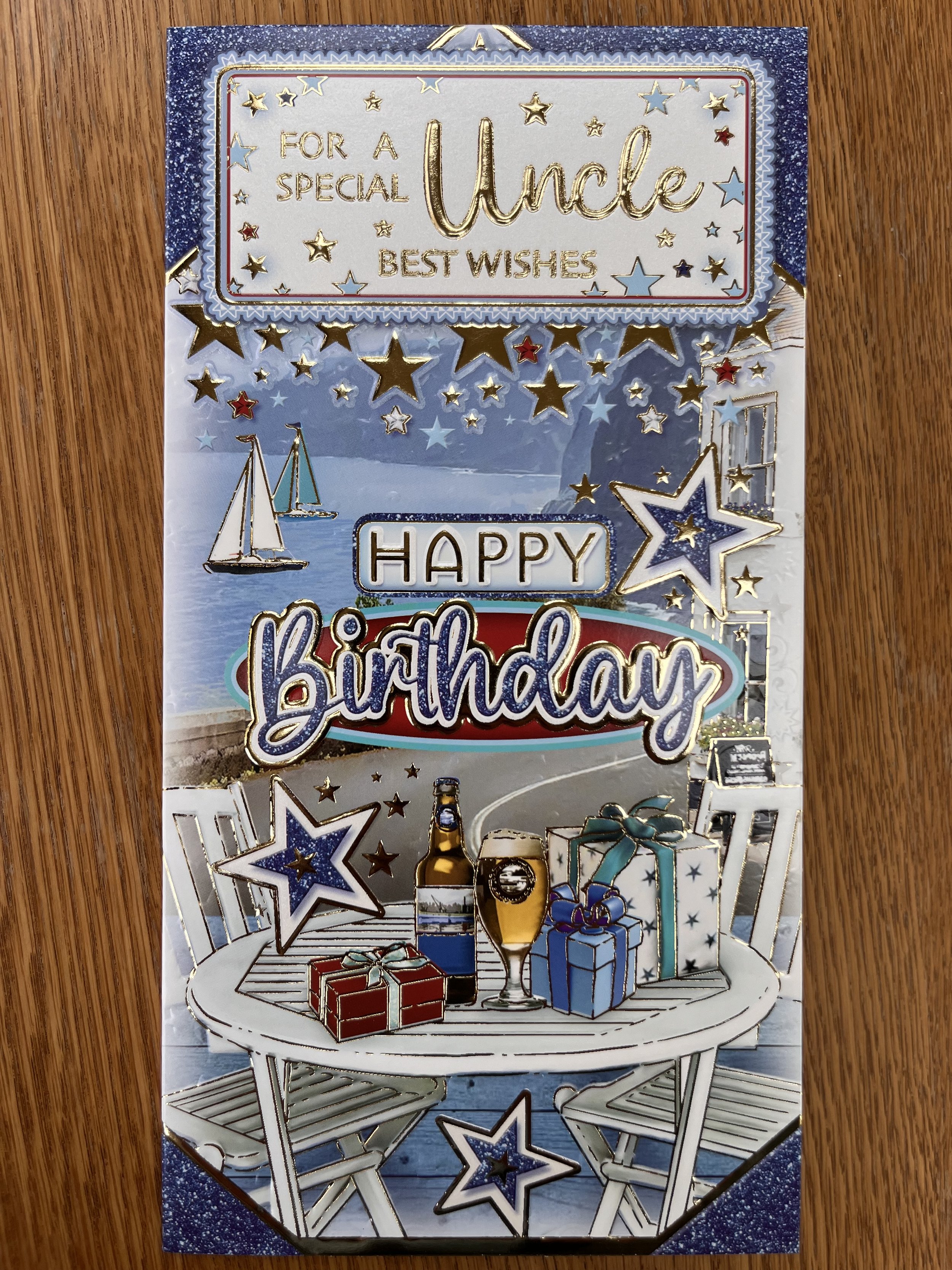 Special Uncle birthday card