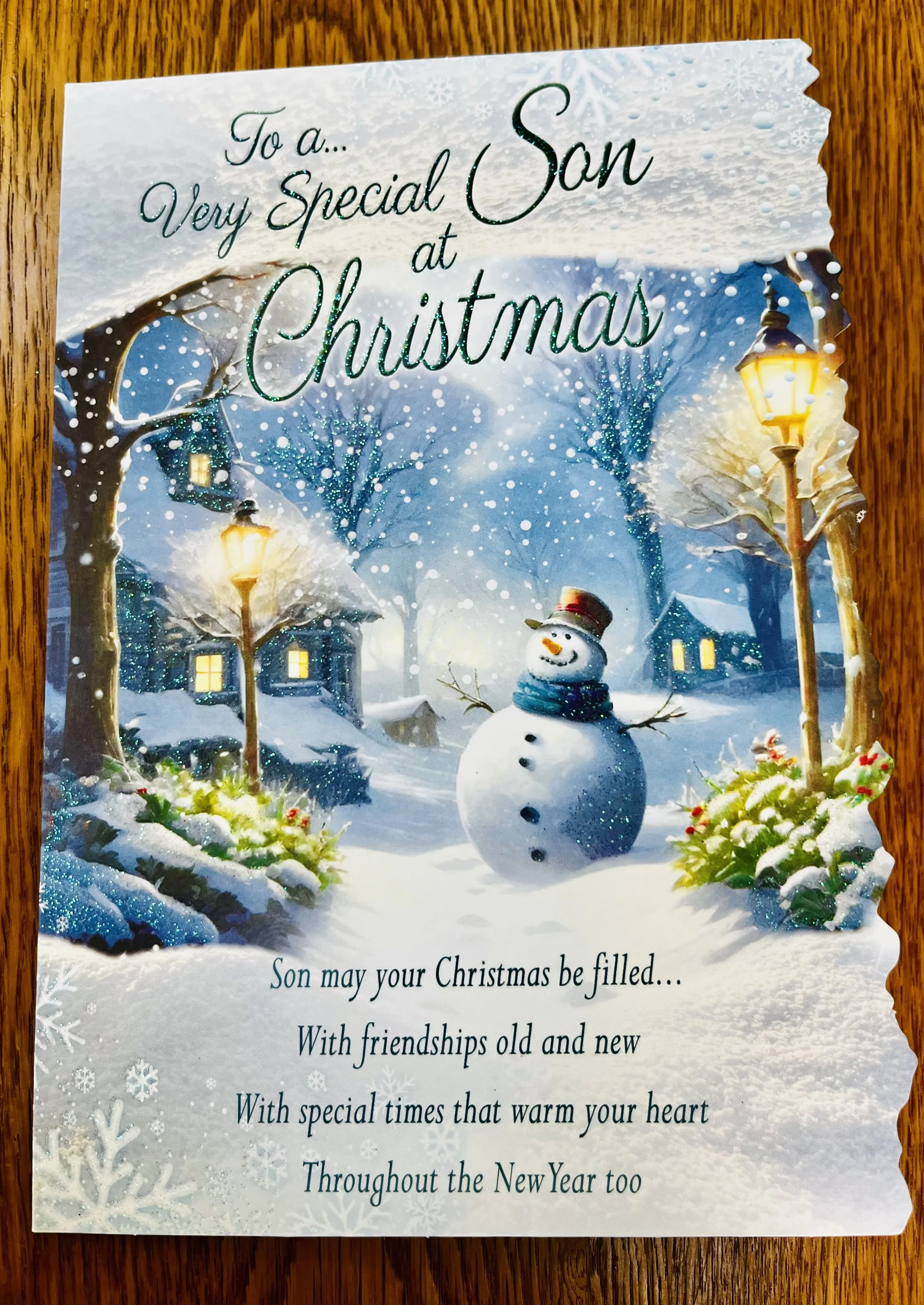 Son christmas  card