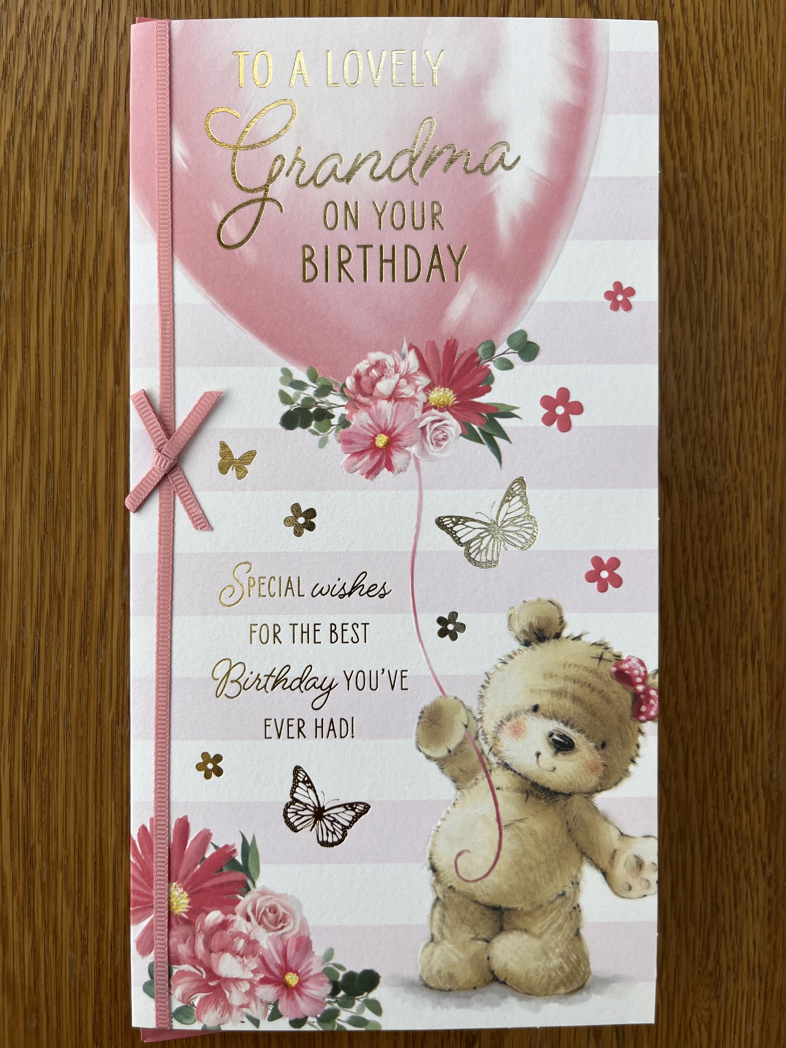 Grandma birthday card