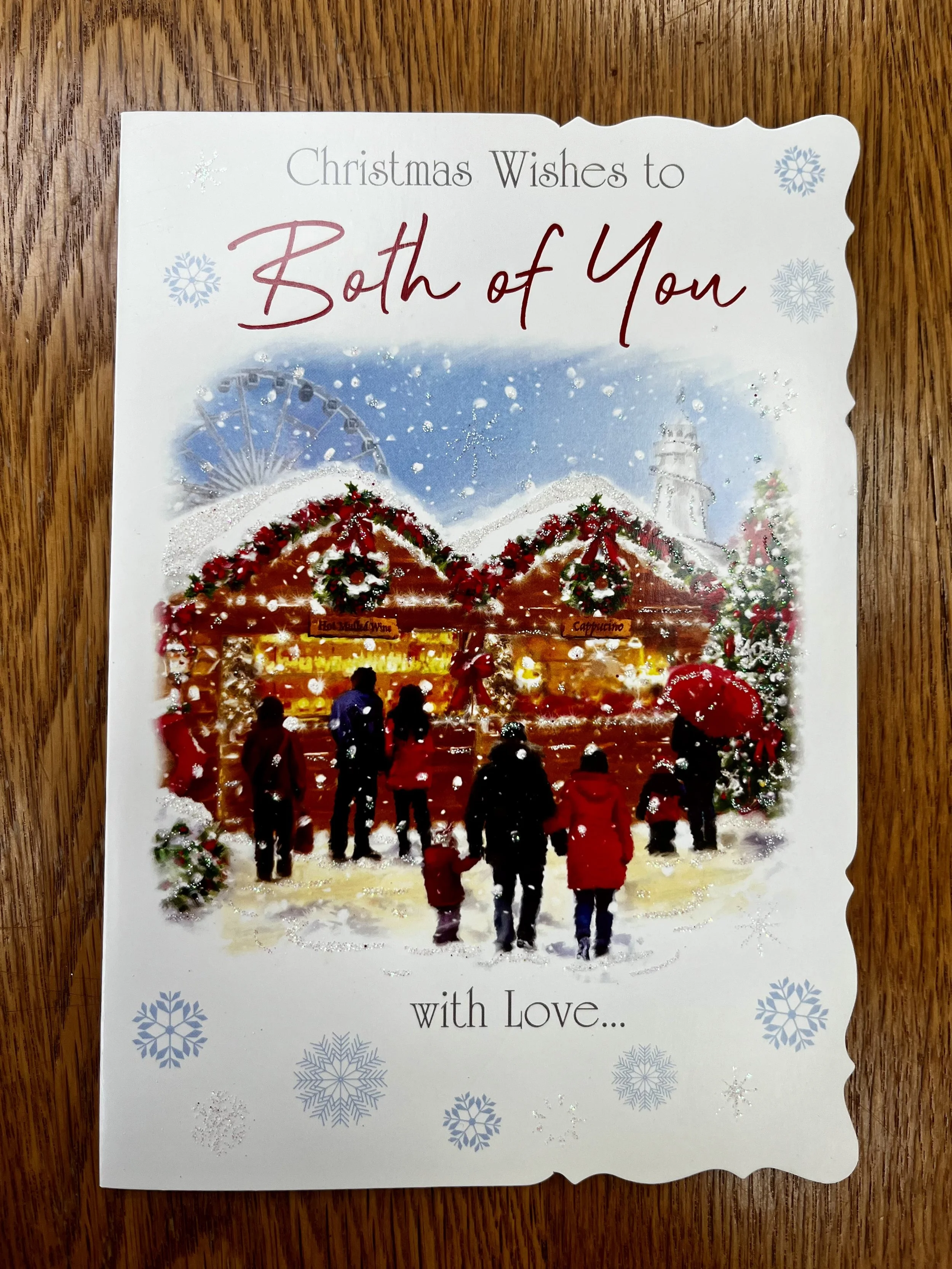 To Both of you christmas card