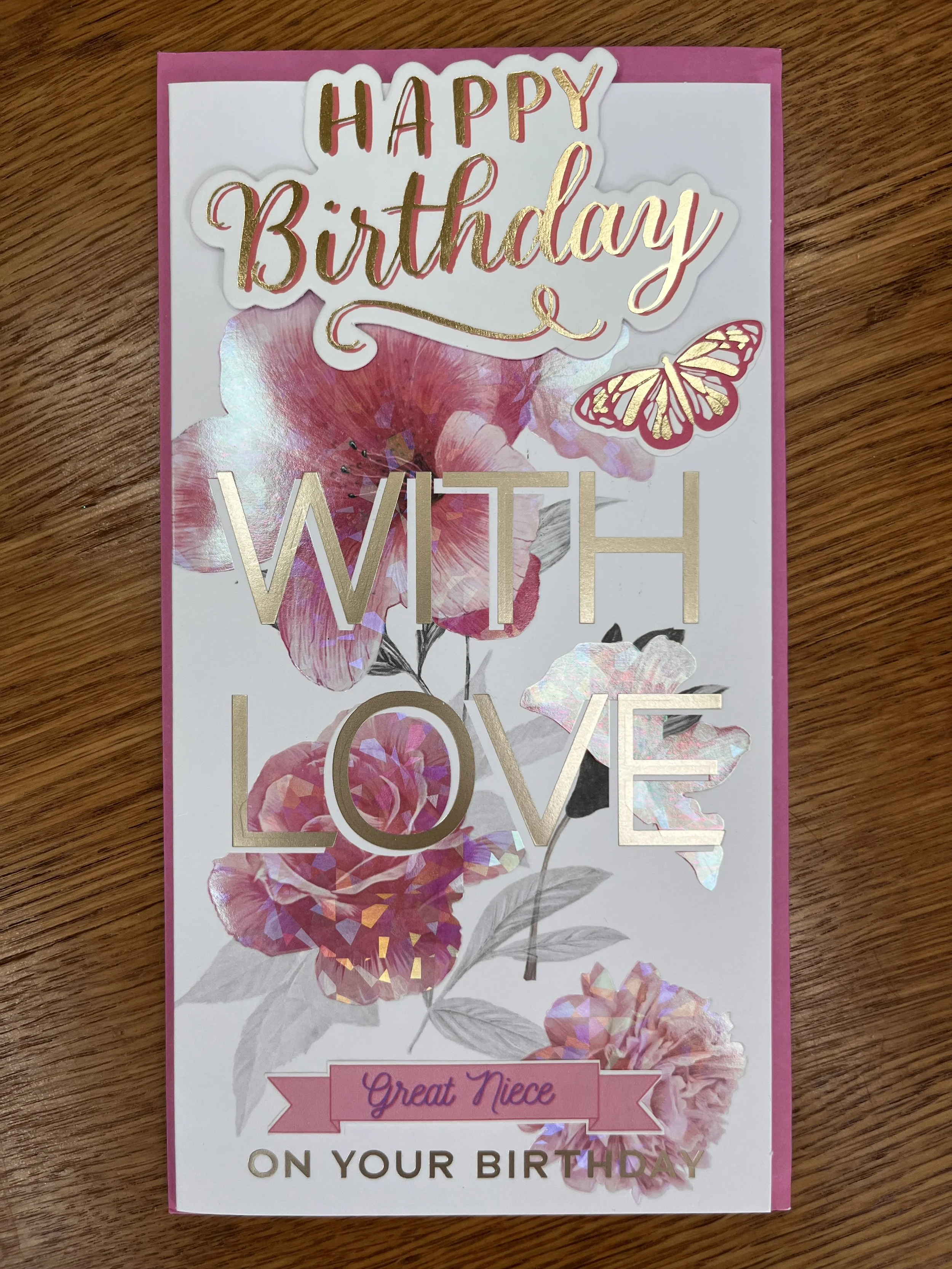 Great Niece Birthday Card