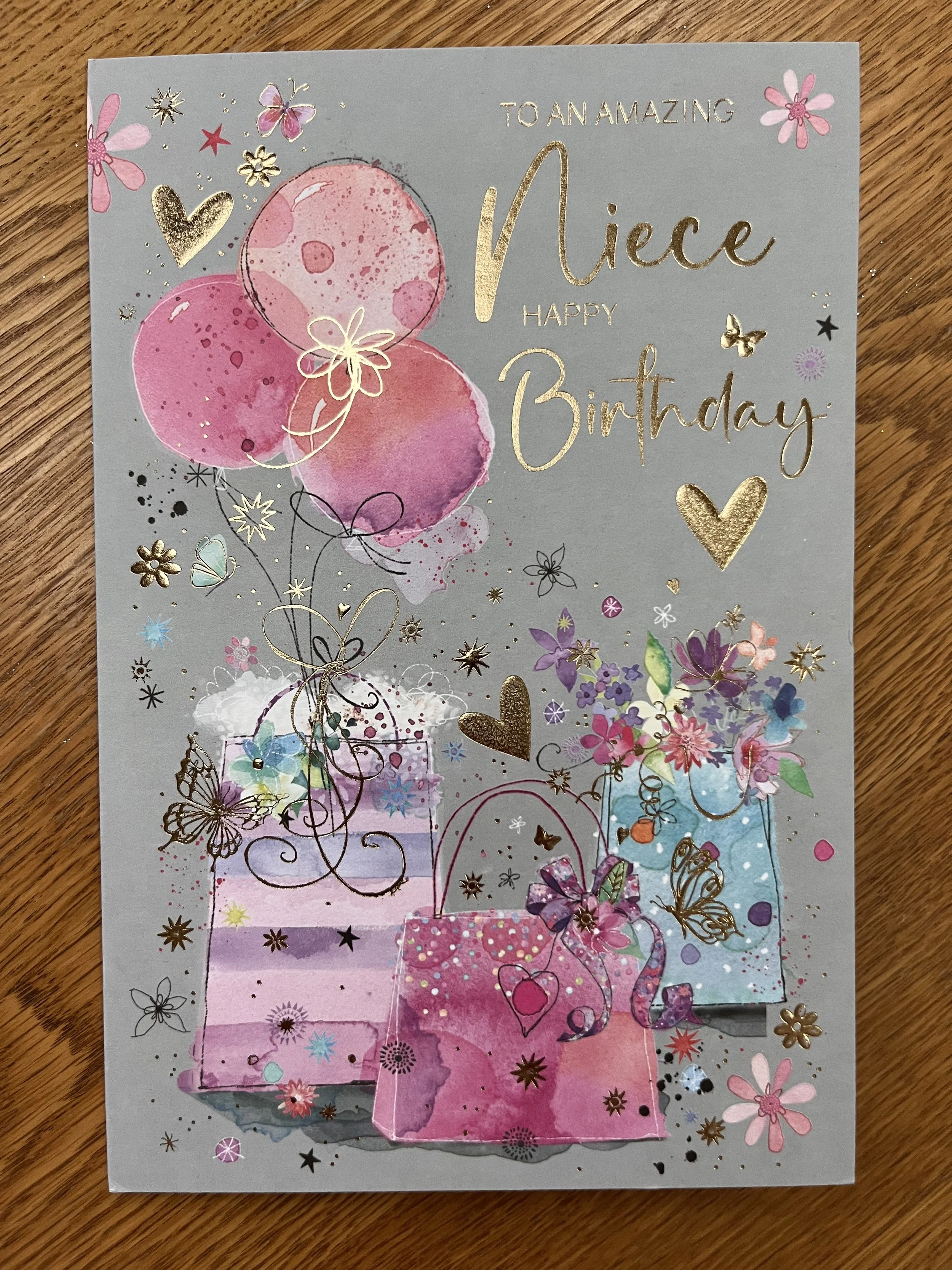 Niece birthday card