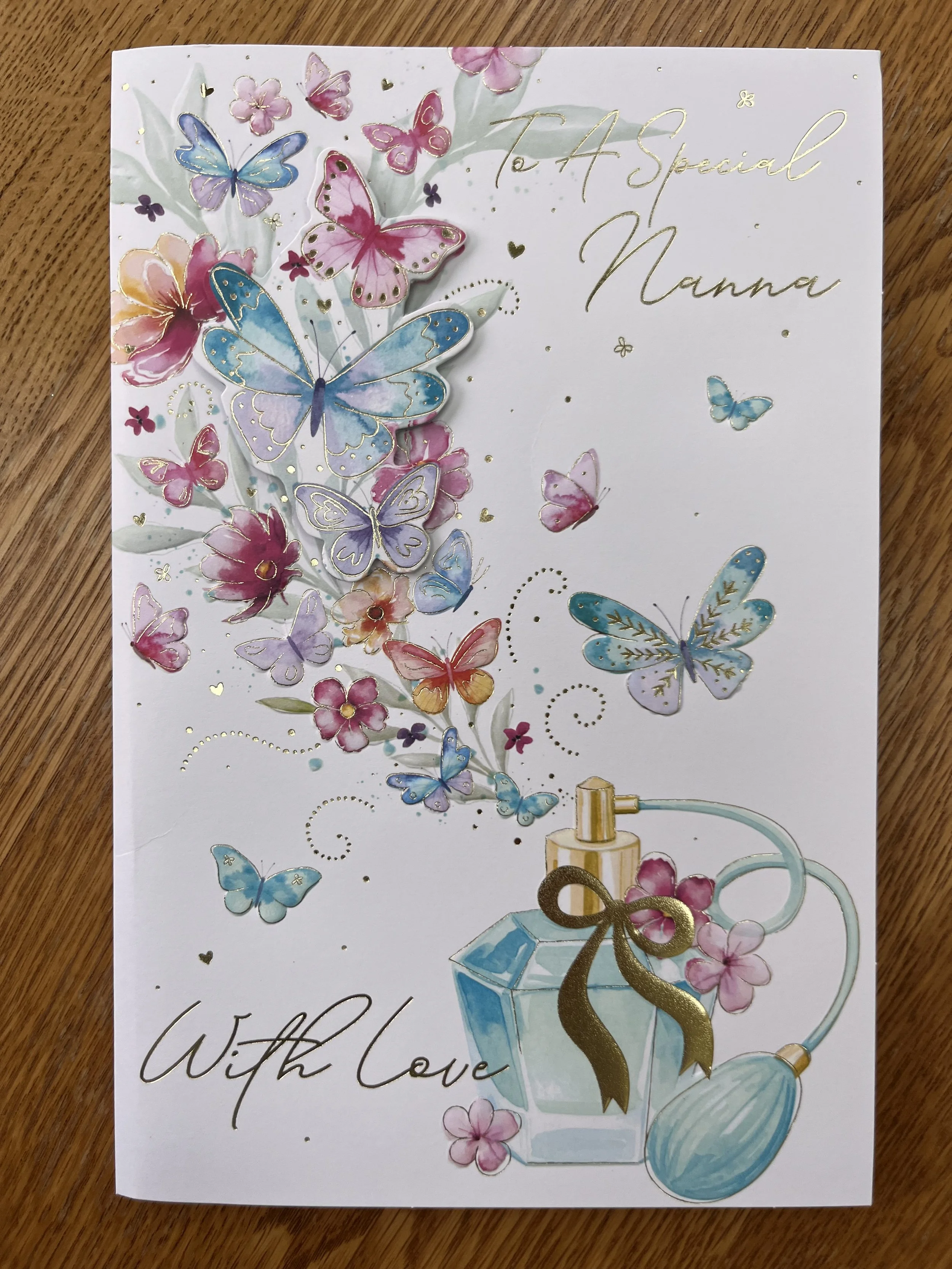 Nanna birthday card