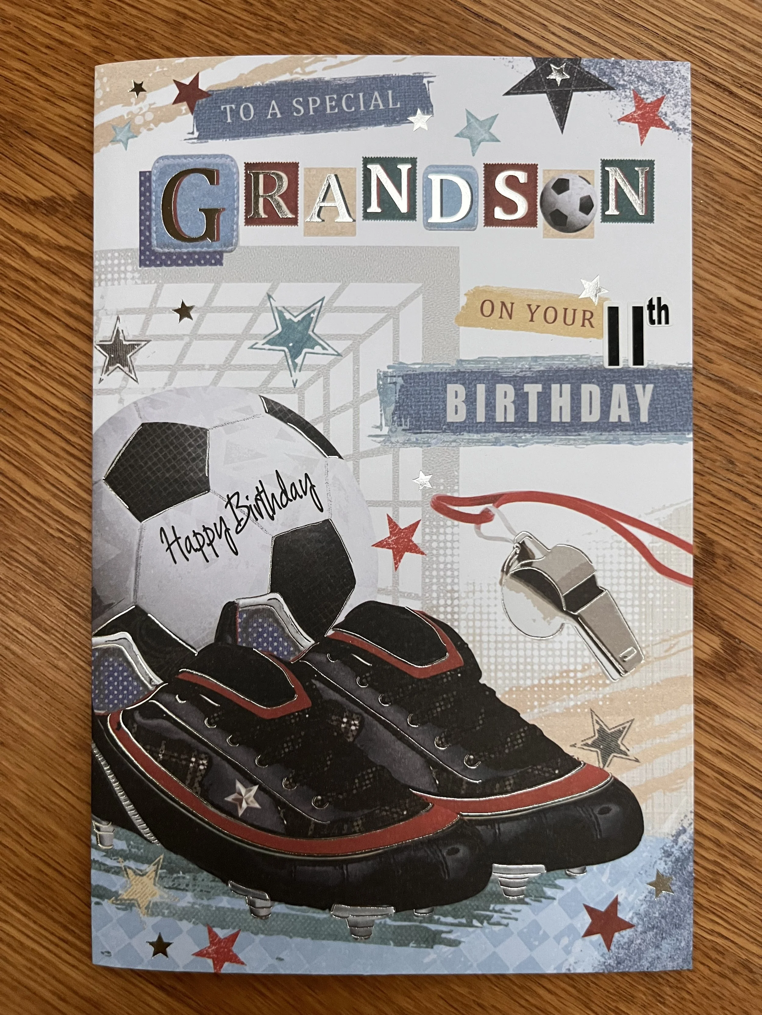 Grandson 11th birthday card