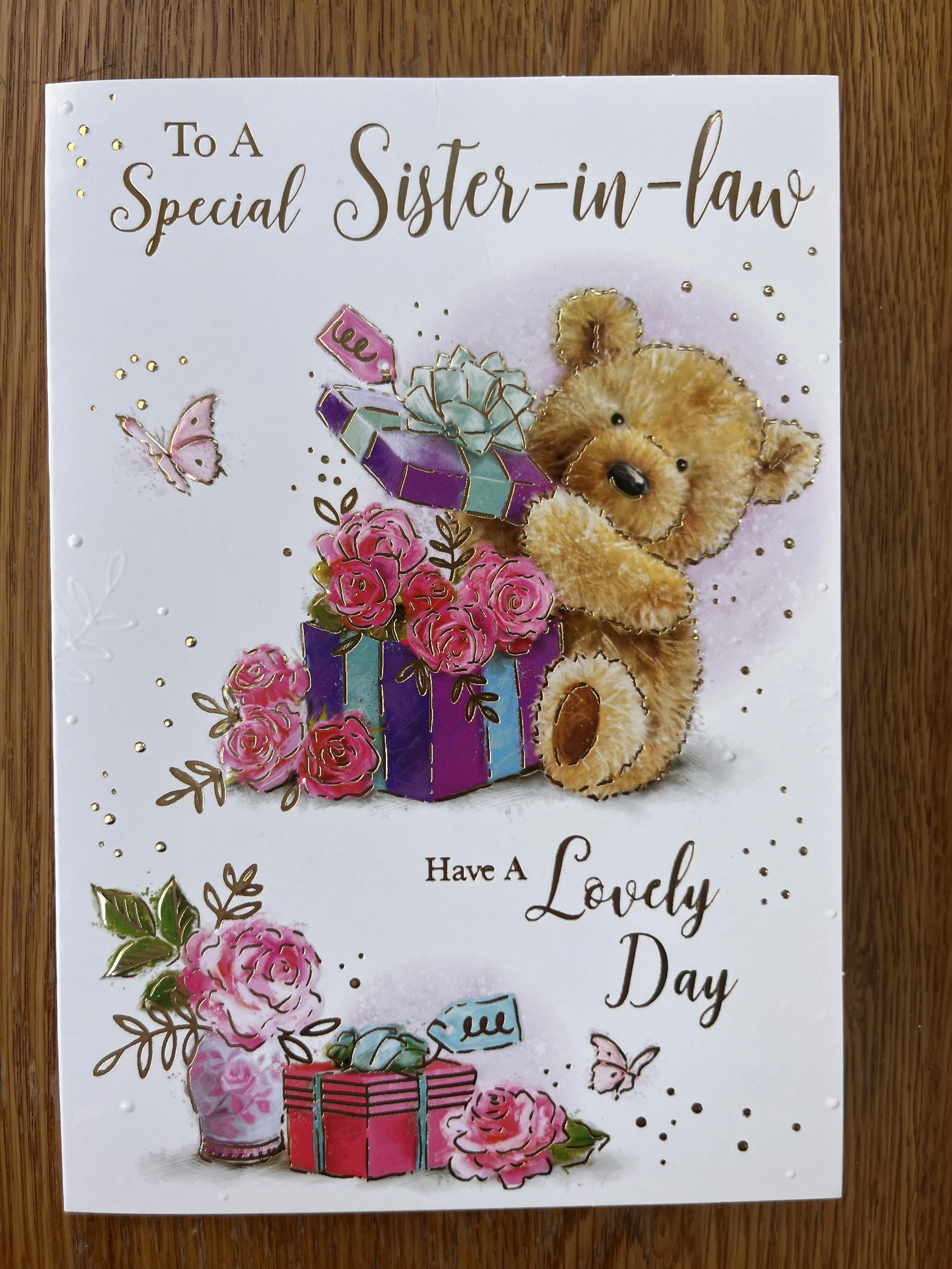 Sister-in-Law  birthday card