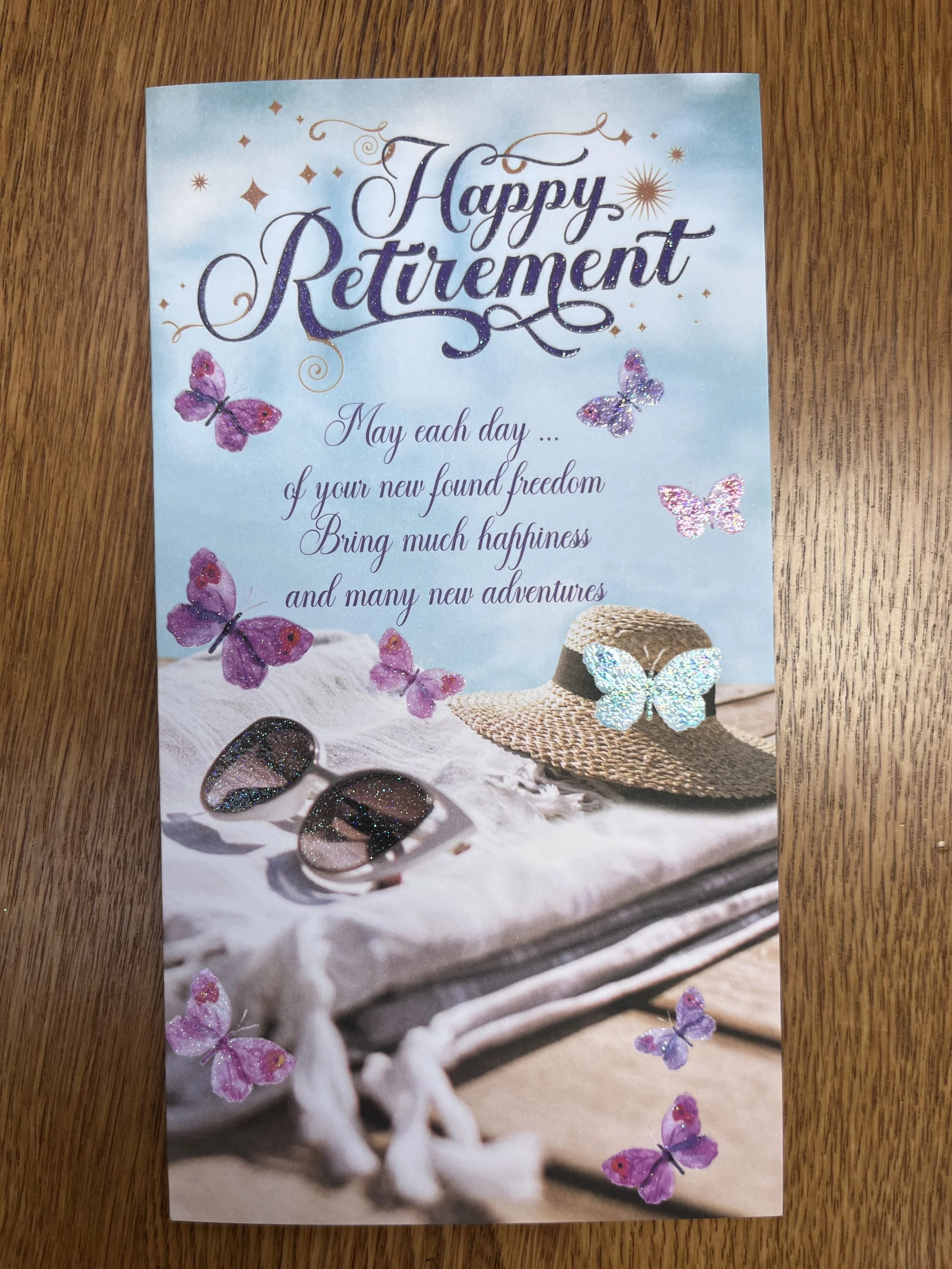 Retirement card