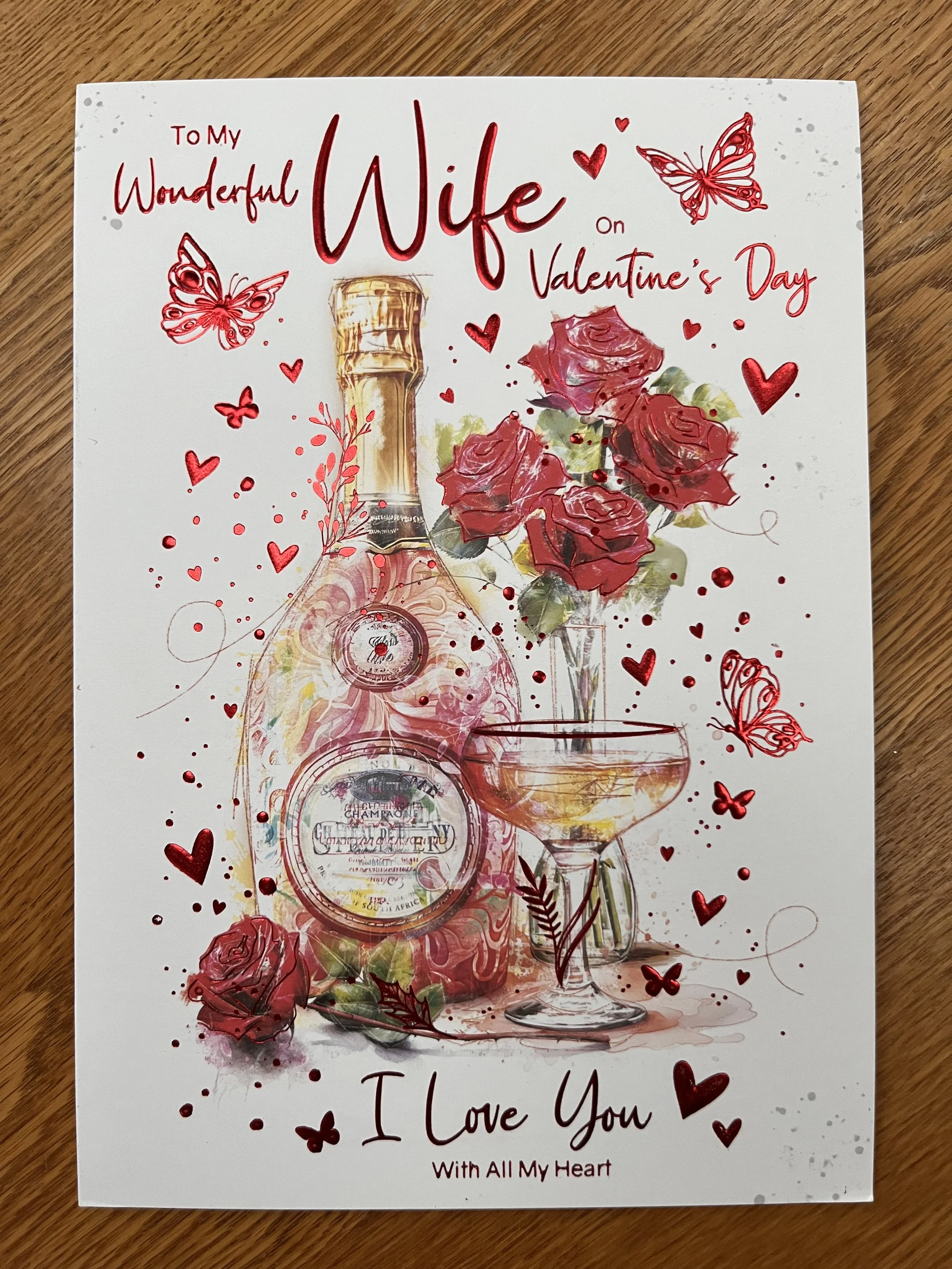 Valentines day  card