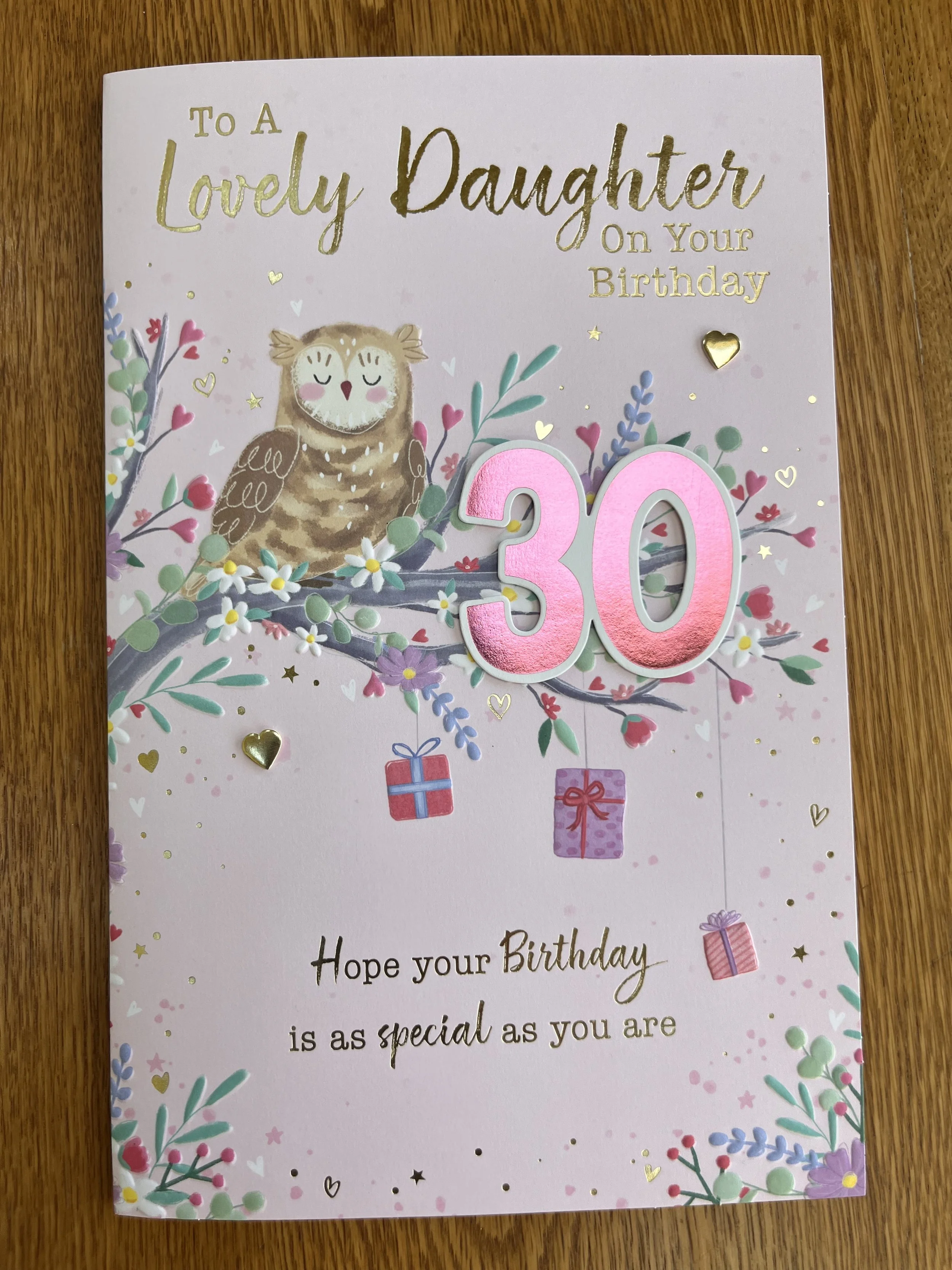 Extra Special Daughter 30th Birthday Card