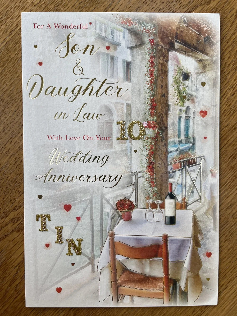 Wedding anniversary to my son and daughter in law | Honestweddingadvice.com