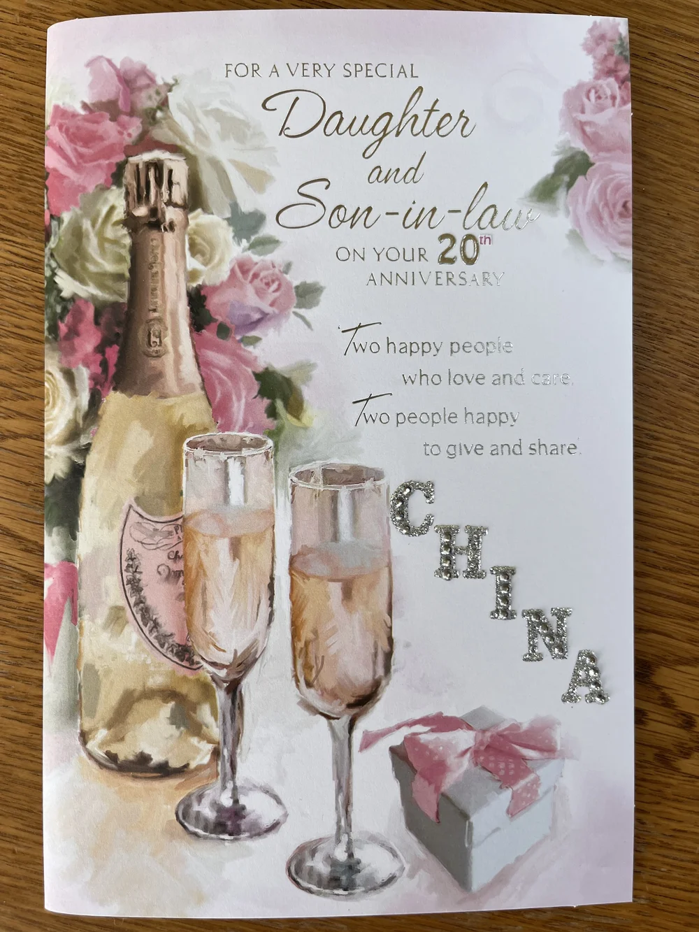 20th wedding anniversary wishes for daughter and son in law ...