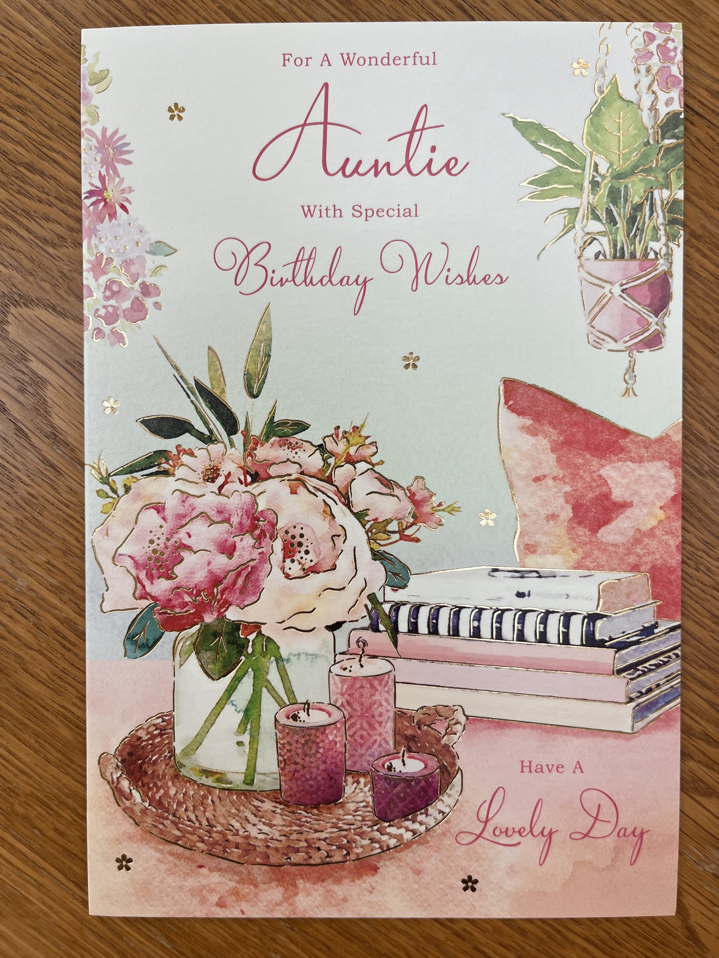 Auntie Birthday Card