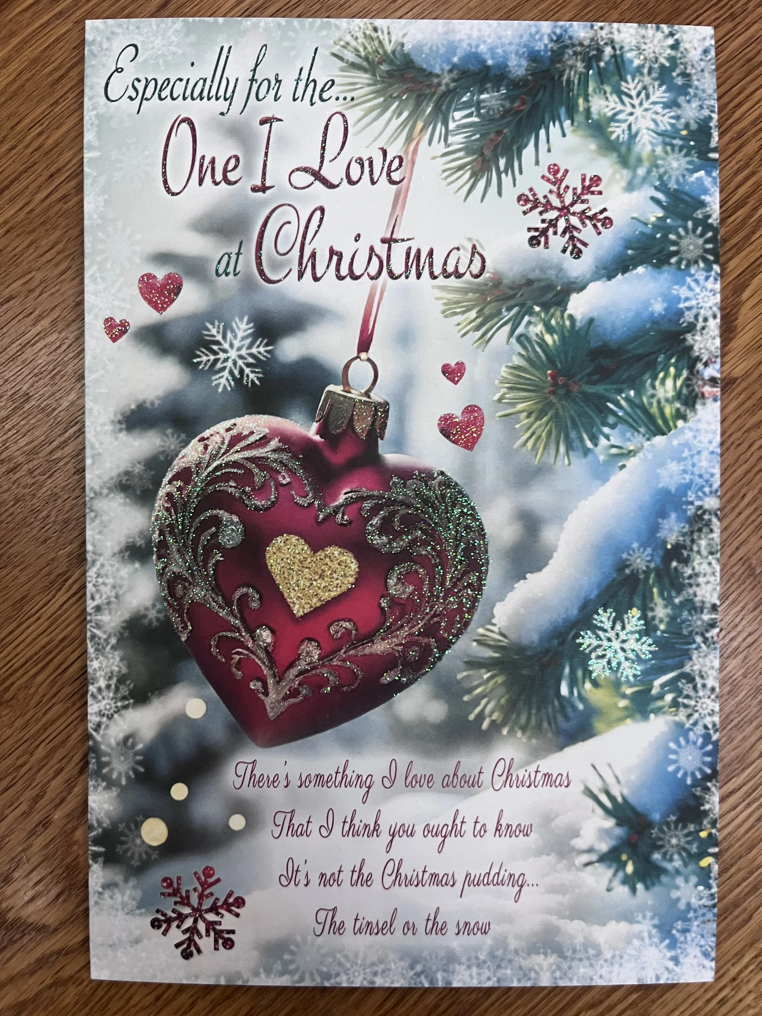 Partner christmas  card