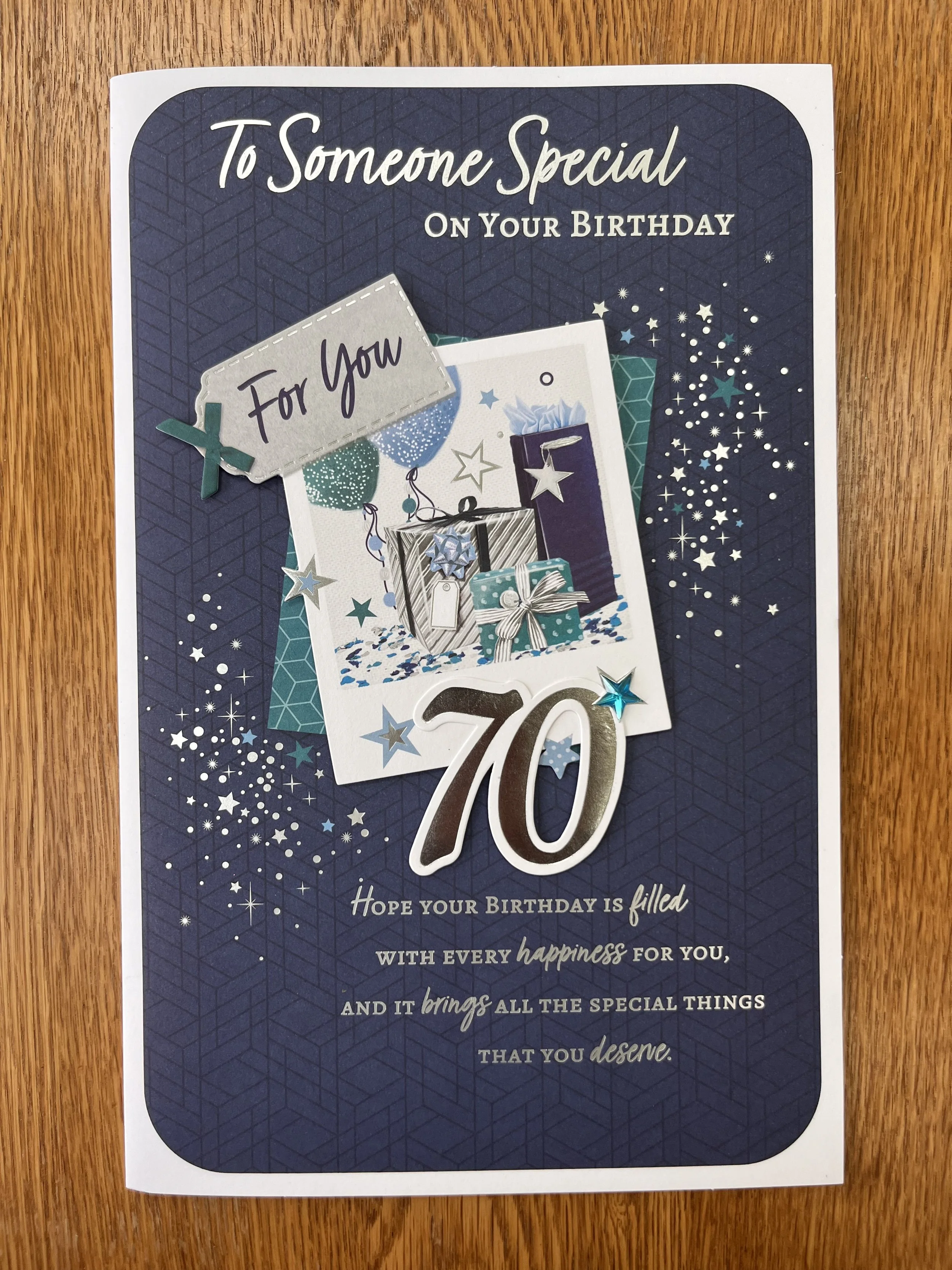 Extra Special Someone Special 70th birthday card