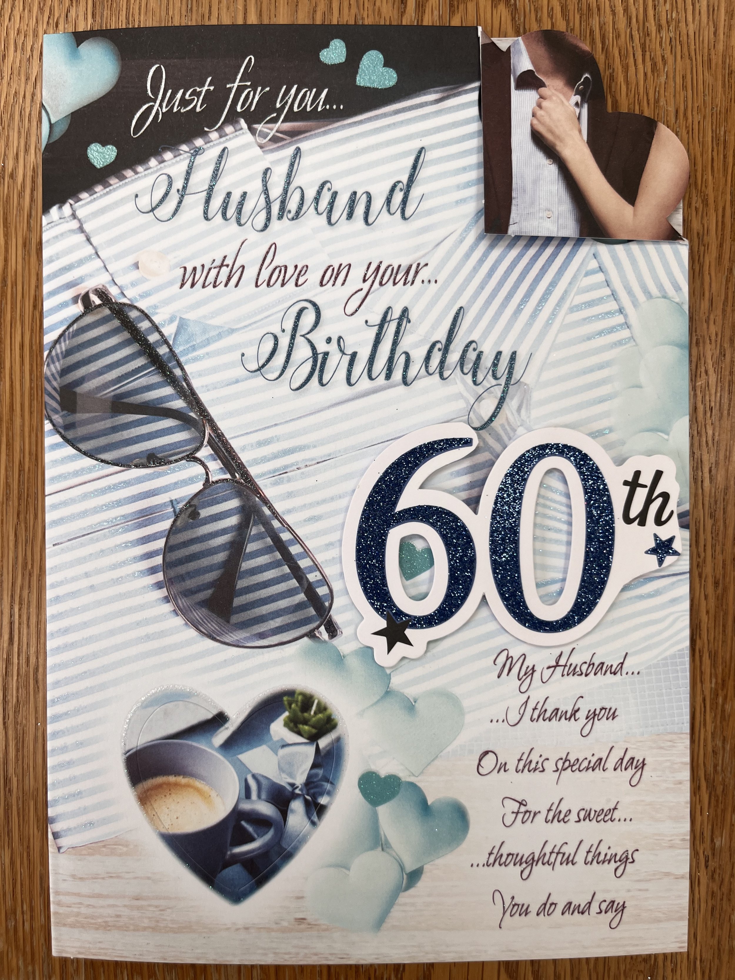 Special Husband 60th Birthday Card