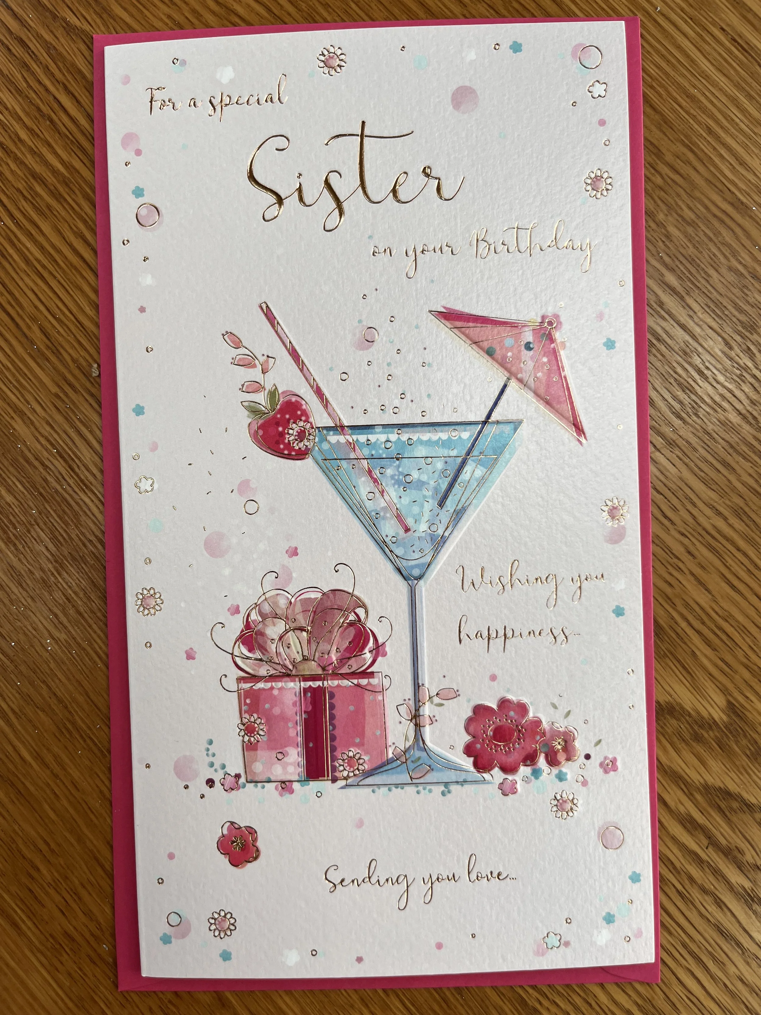 Sister Birthday card