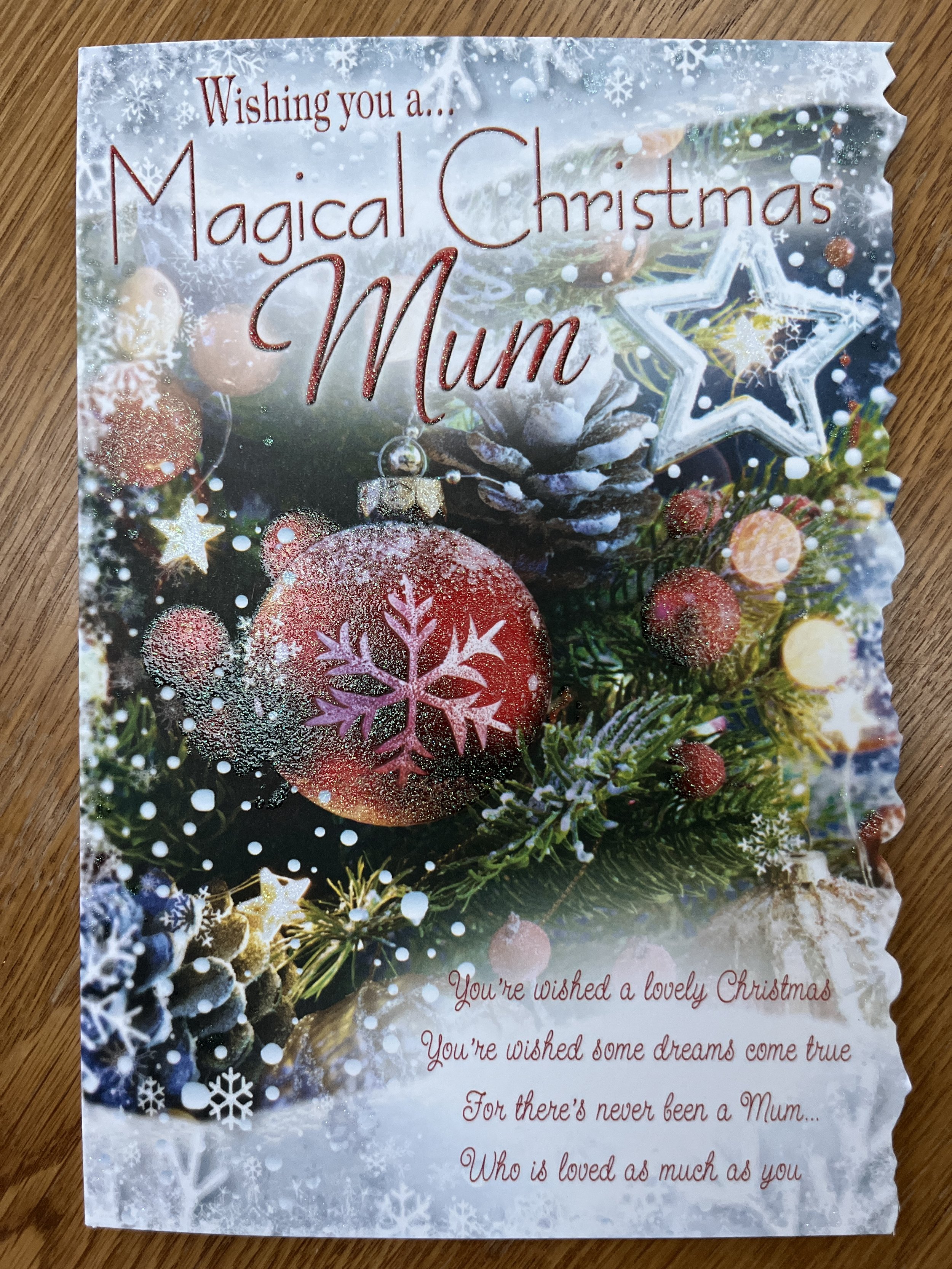 Mum Christmas Card