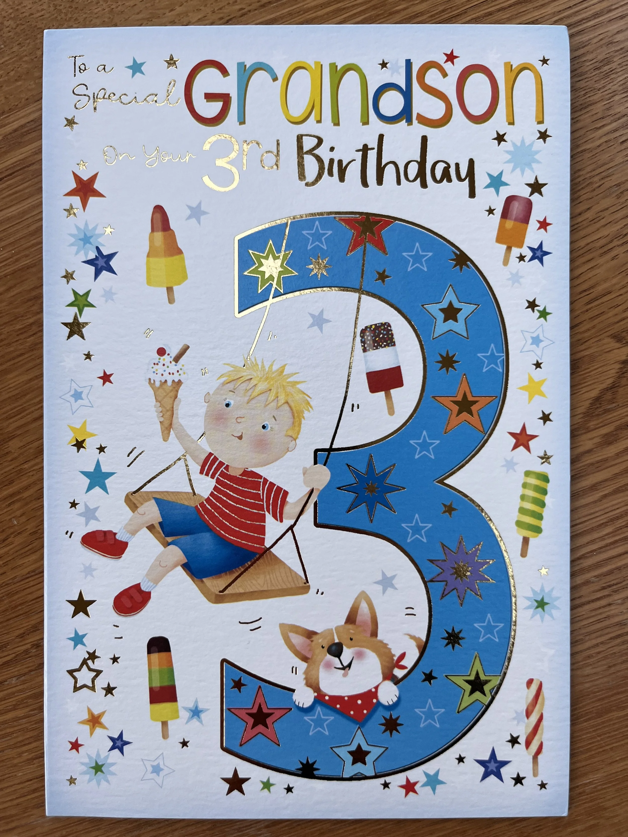 Personalised Thomas The Tank Engine Birthday Card – For Son, Grandson, Nephew