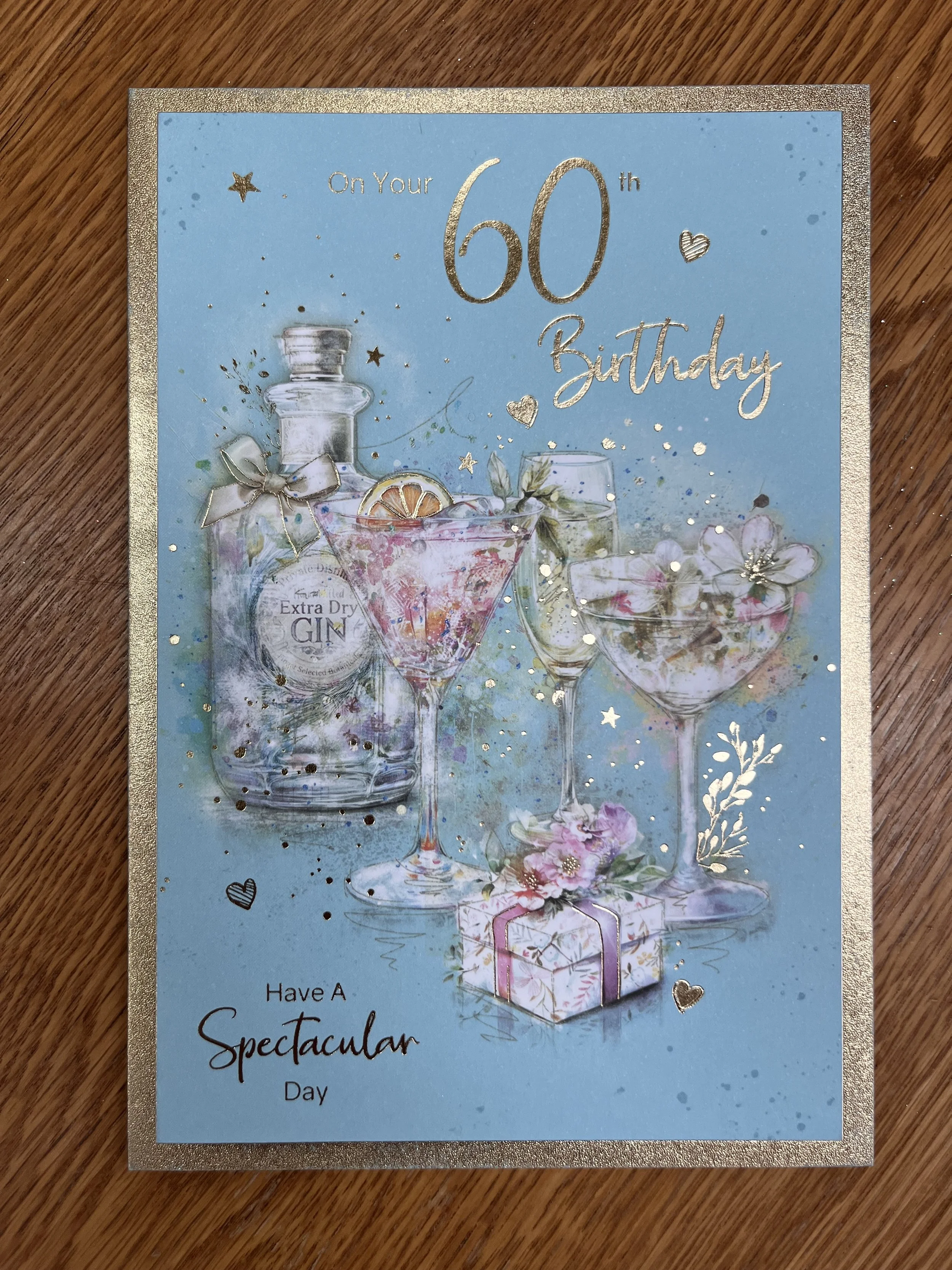 60th birthday card