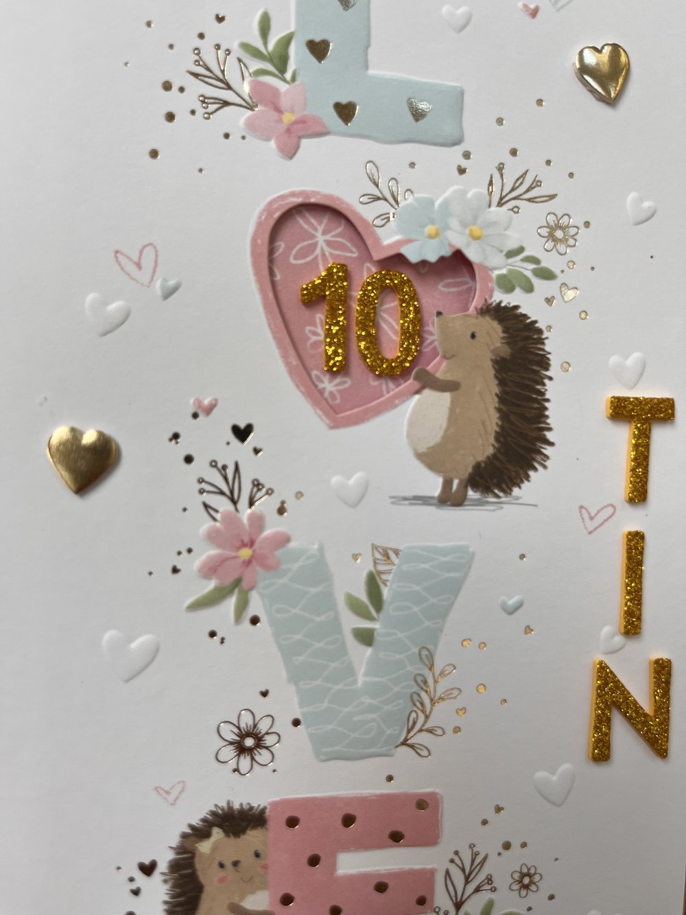 Son And Daughter In Law 10th Anniversary Card - 'to A Wonderful Son & Daughter In Law' - '10 Years' - Milano - Choose Standard Or Large