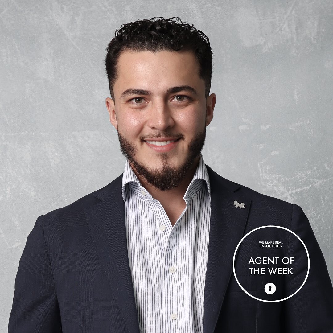 Congratulations Lucas, you are our Agent of the Week! You&rsquo;ve been with us for a short time and have shown so much passion. You are young, driven and have a heart to not only help your clients but also your family. Lucas stay focused as you are 