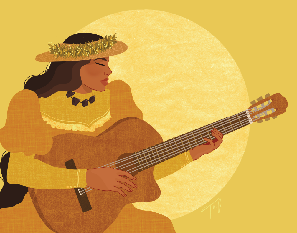 "Mele Wahine" Print