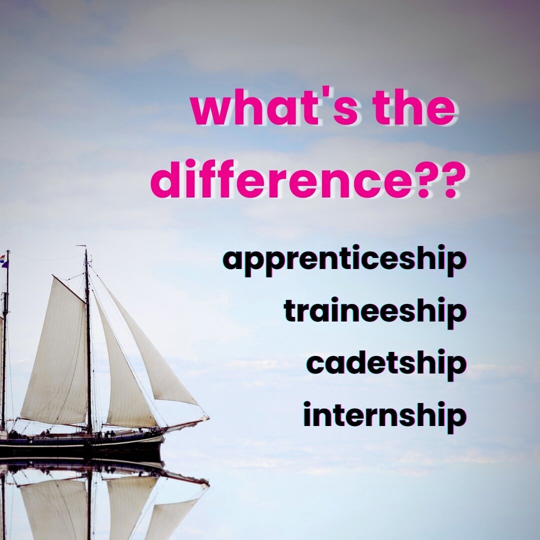 👉 Internship: A short-term work experience for students or recent graduates. You'll get a taste of what it's like to work in a particular industry or profession, but it usually lasts only a few weeks or months.⁠
⁠
👉 Apprenticeship: A long-term trai