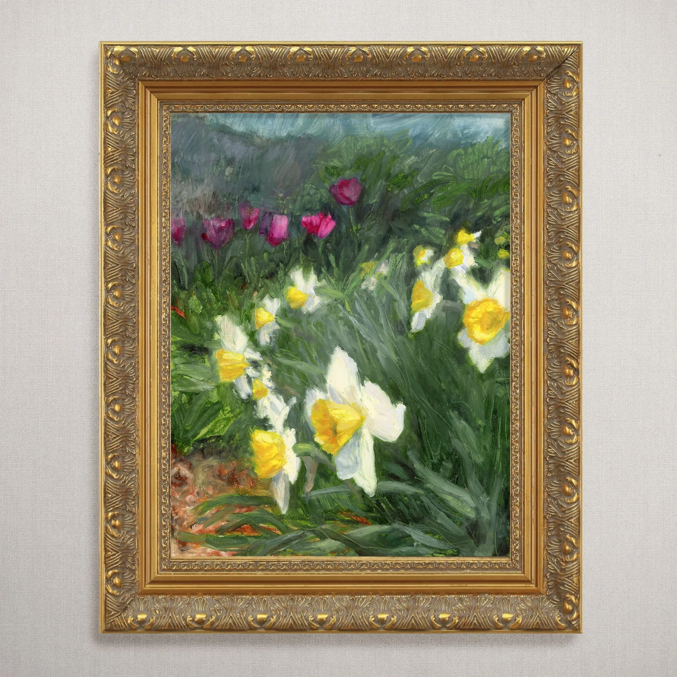 DaffodilsandTulipsGoldFrame.jpg