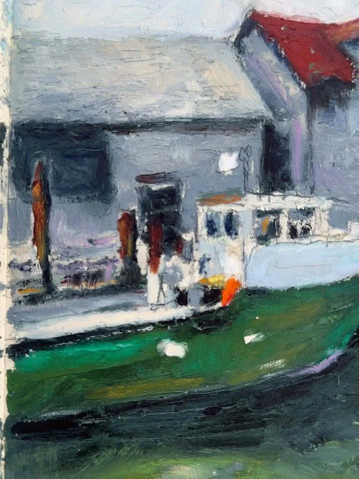 I received a set of R&amp;F&rsquo;s new drawing oils for Christmas and I am OBSESSED (I mean, look at the texture and mark making that these create)! I&rsquo;ve been drooling over these since they came out earlier this year and Santa must have caught