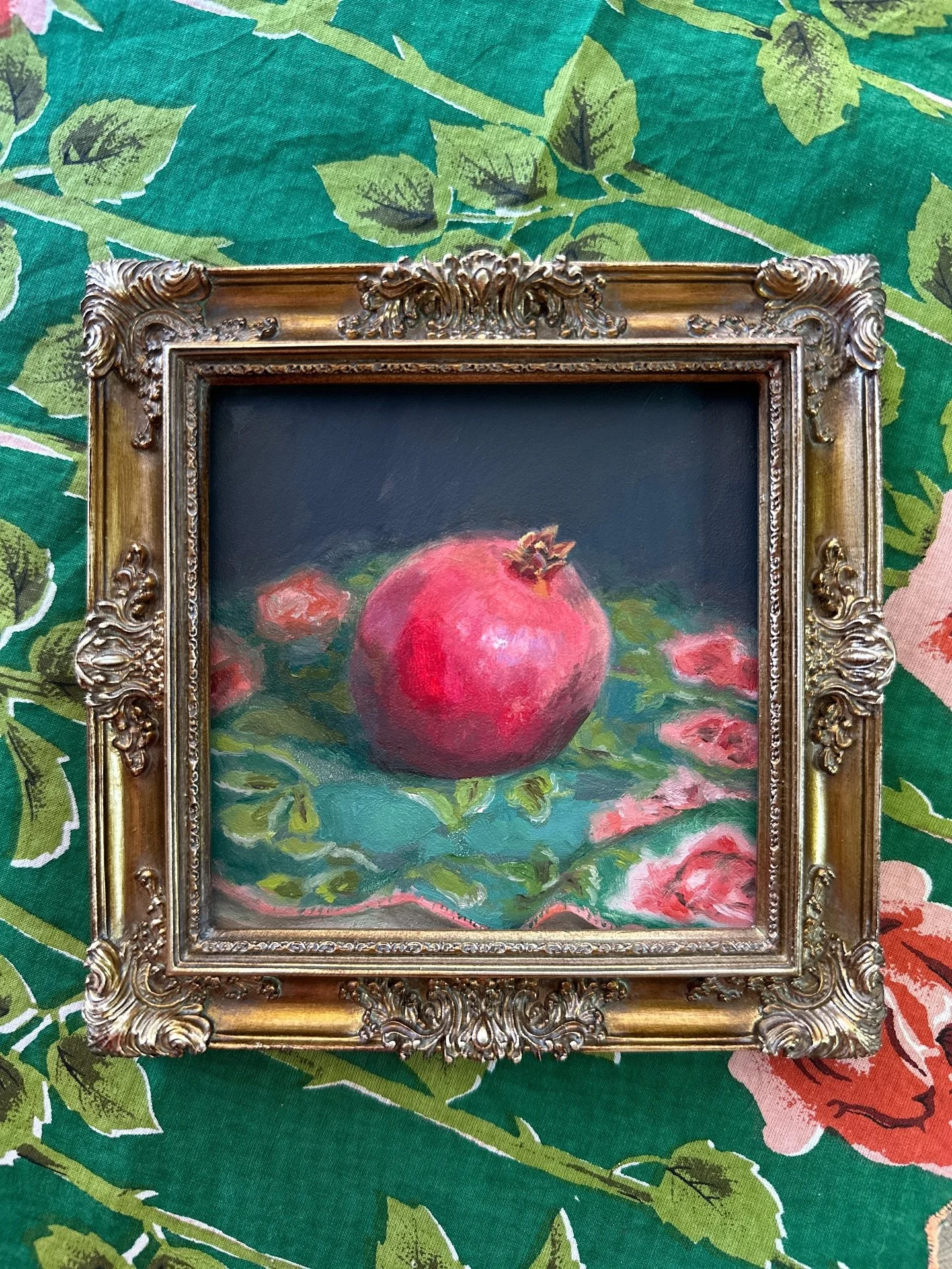 Another little bitty painting for the upcoming Garden Galerie and Friends show THIS FRIDAY!! I&rsquo;ll have a handful of small works as well as works from other incredible painters like @jasonbaileyfineart @stephaniespayfineart @alyssawolber @dshort