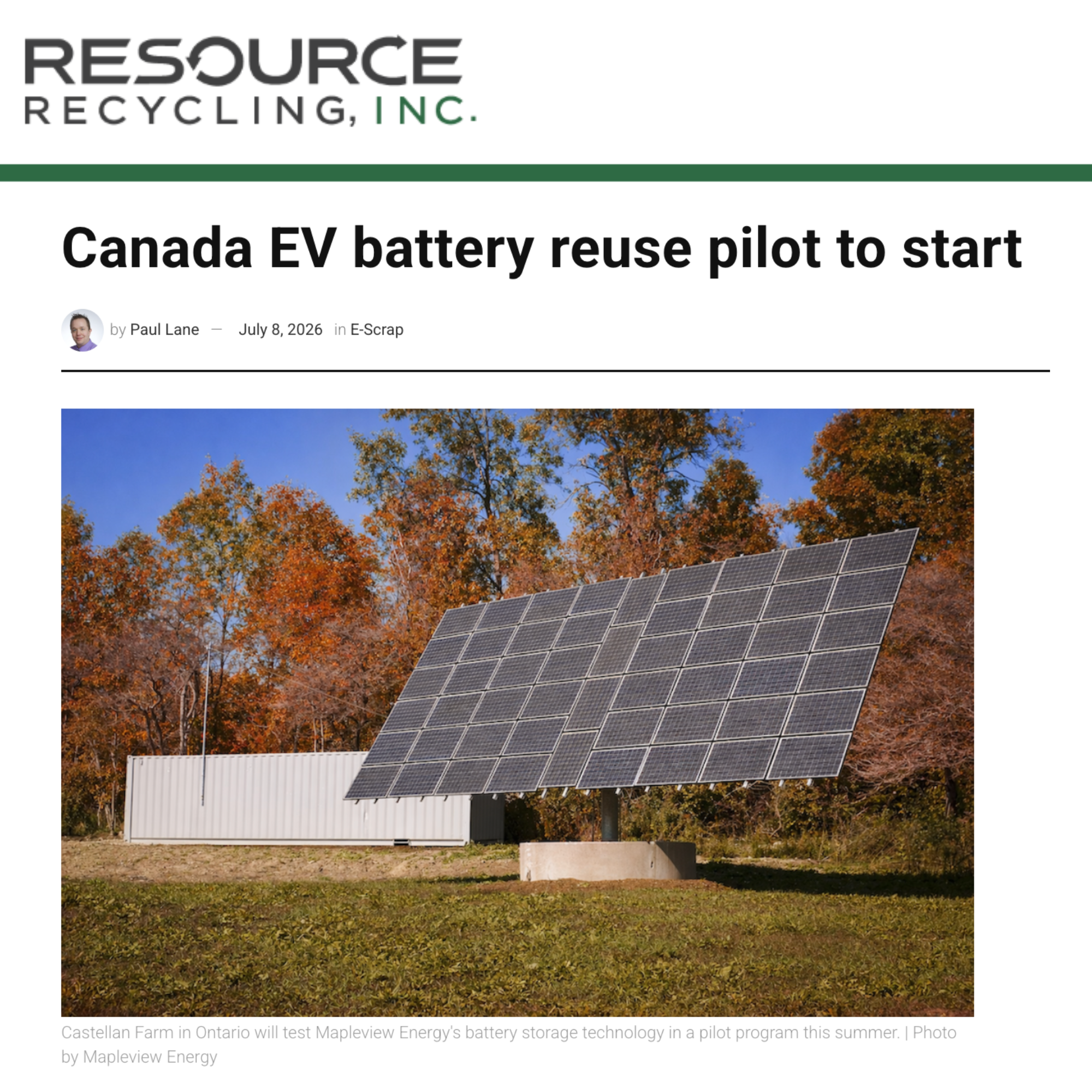 Mapleview Energy