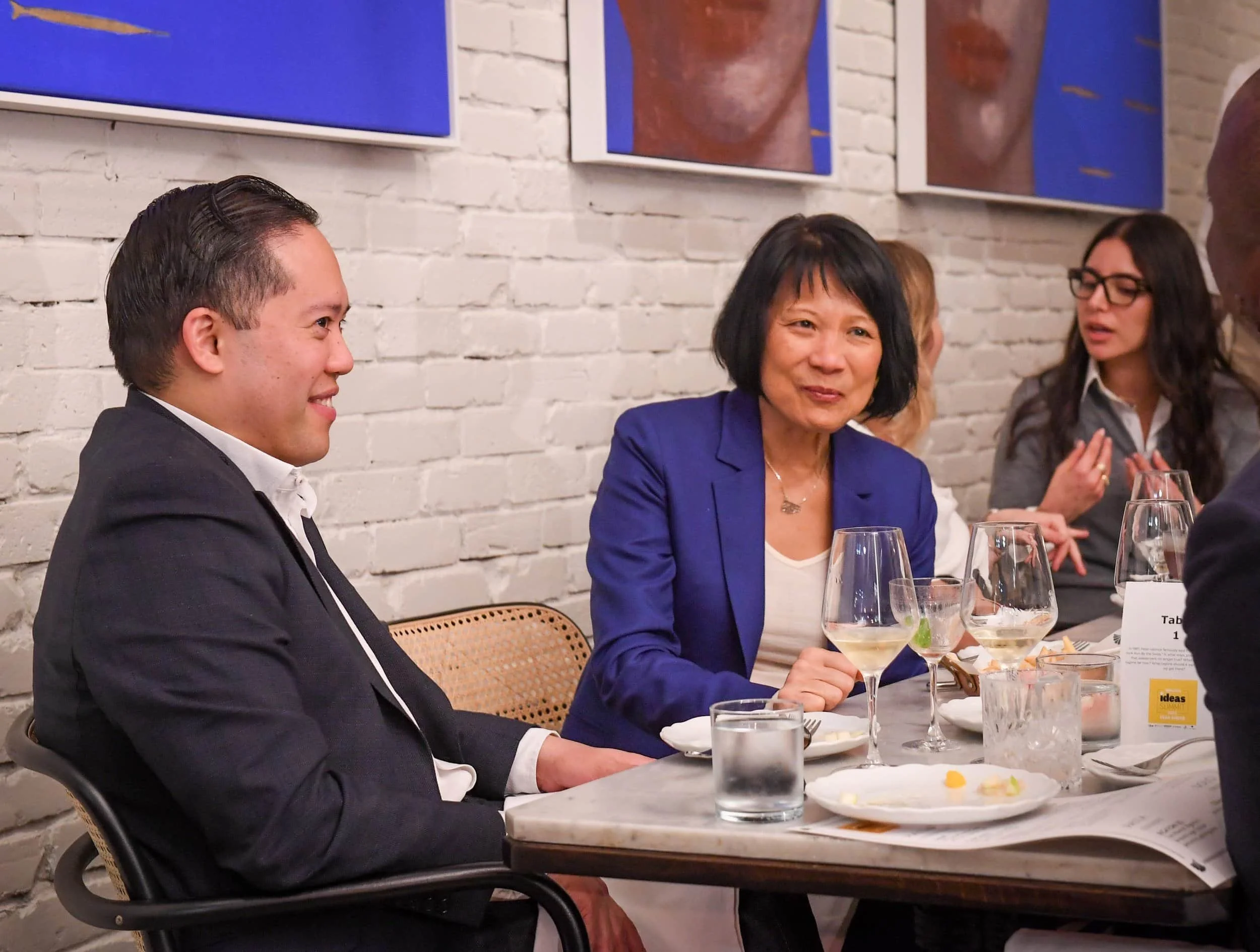 PR event, Toronto Mayor Olivia Chow at 2024 Maclean's Ideas Summit at Bar Ardo