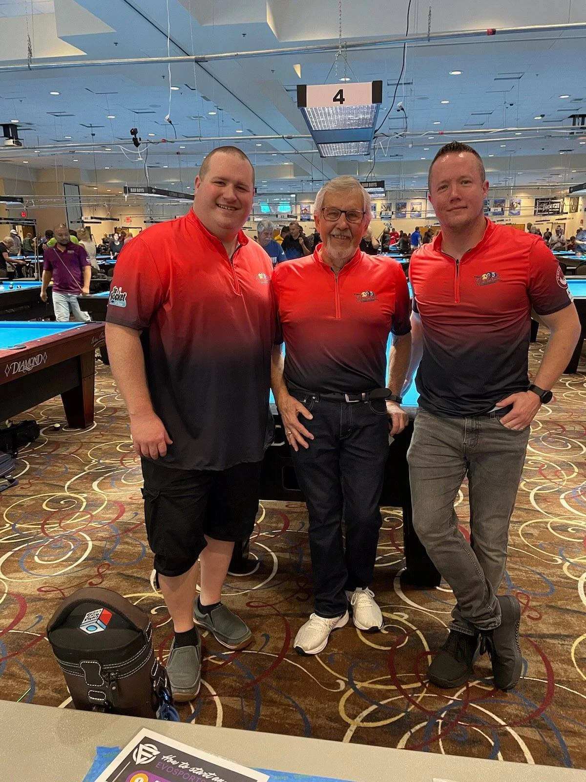 We didn't do the best but I enjoyed shooting with these guys and we looked good doing it! Great shooting with you fellas.  Looking forward to the next one! 
#JamUpApparel 
#JamUpNation 
#jonesworksbilliardsupply
