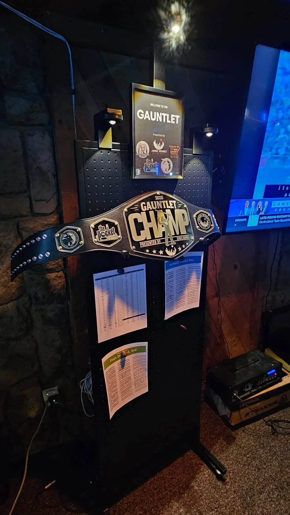 The Gauntlet day two: We are fully underway! There have been some great matches so far.  Some huge upsets. $1400+ in side Contests. AlsoRl raising money for great some awesome causes! Play well and good luck everyone!